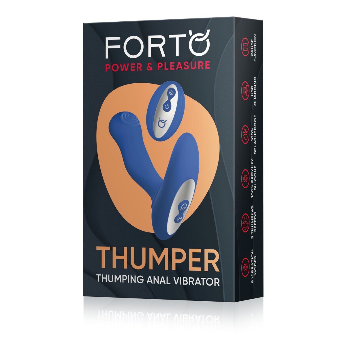 Plug Anale Forto Azzurro