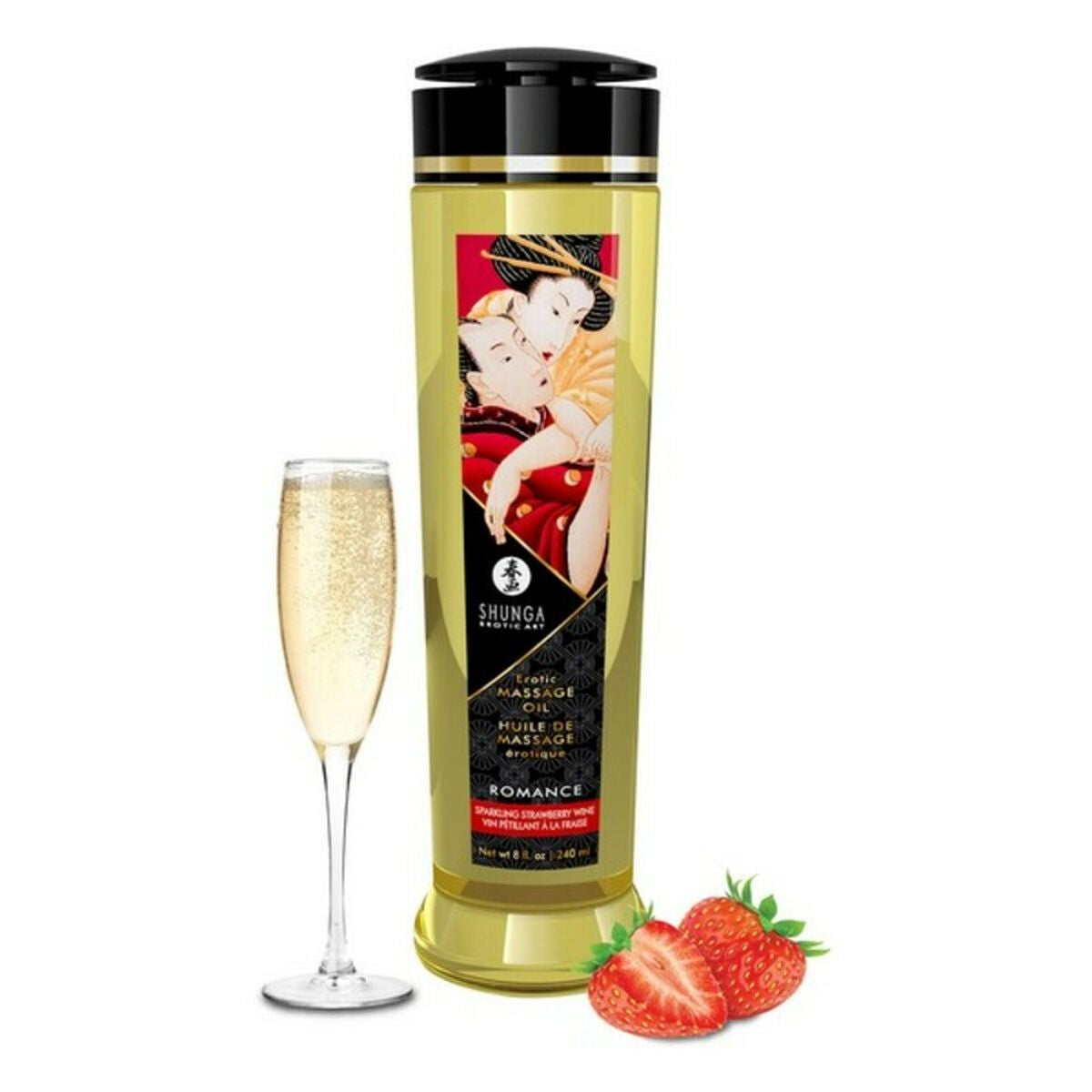 Olio per Massaggio Erotico Shunga Romance (240 ml)