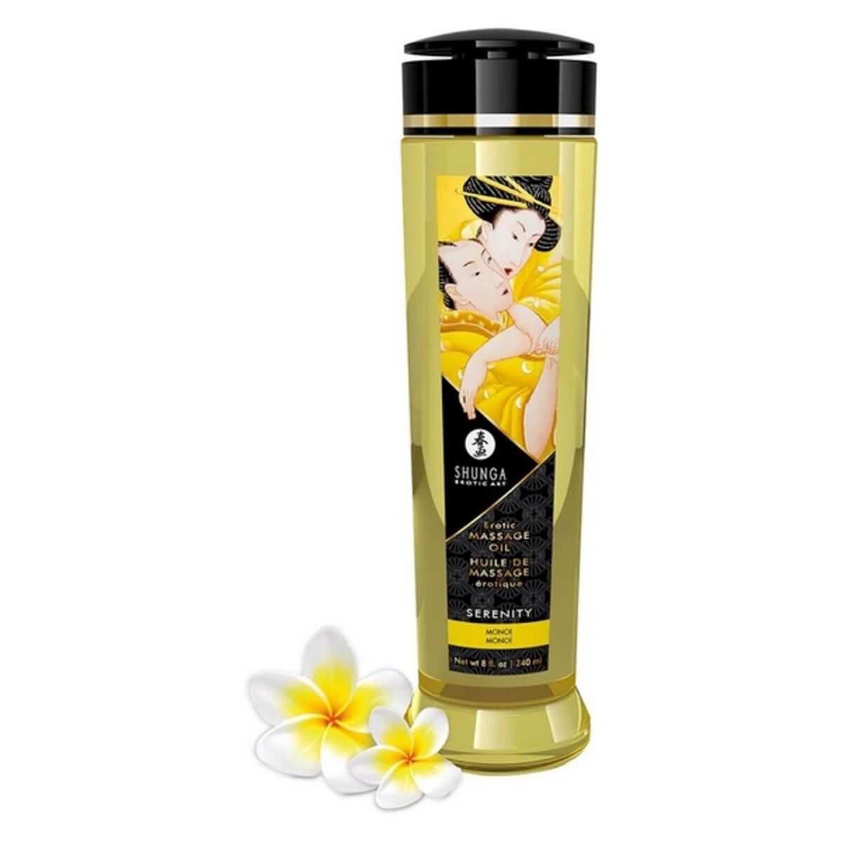 Olio per Massaggio Serenity Monoi Shunga (250 ml)