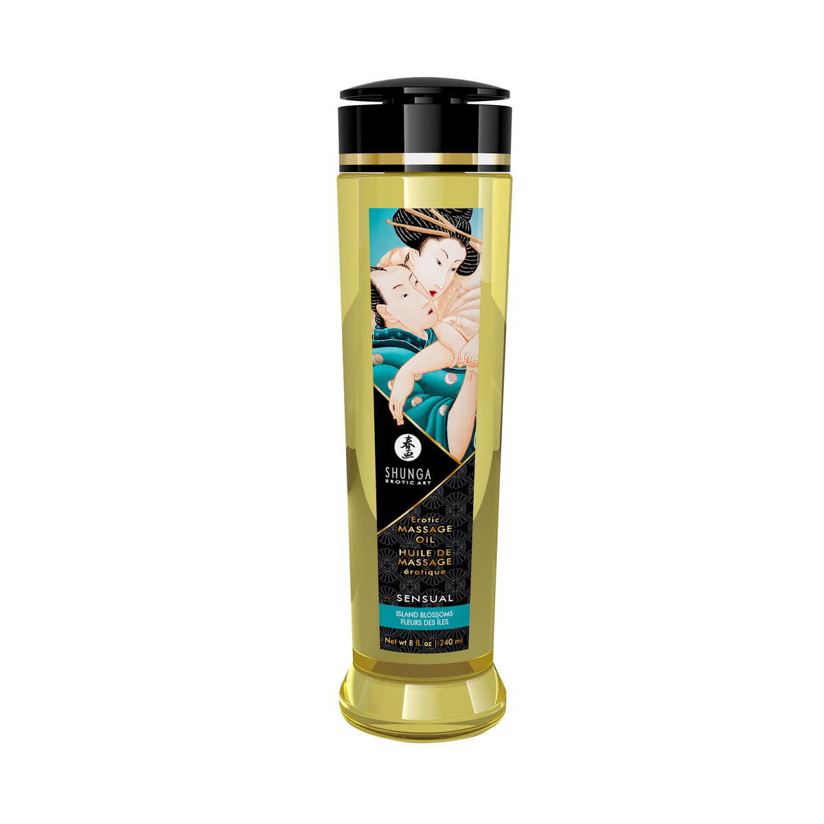 Olio per Massaggio Erotico Island Blossoms Shunga SHU-1224 240 ml