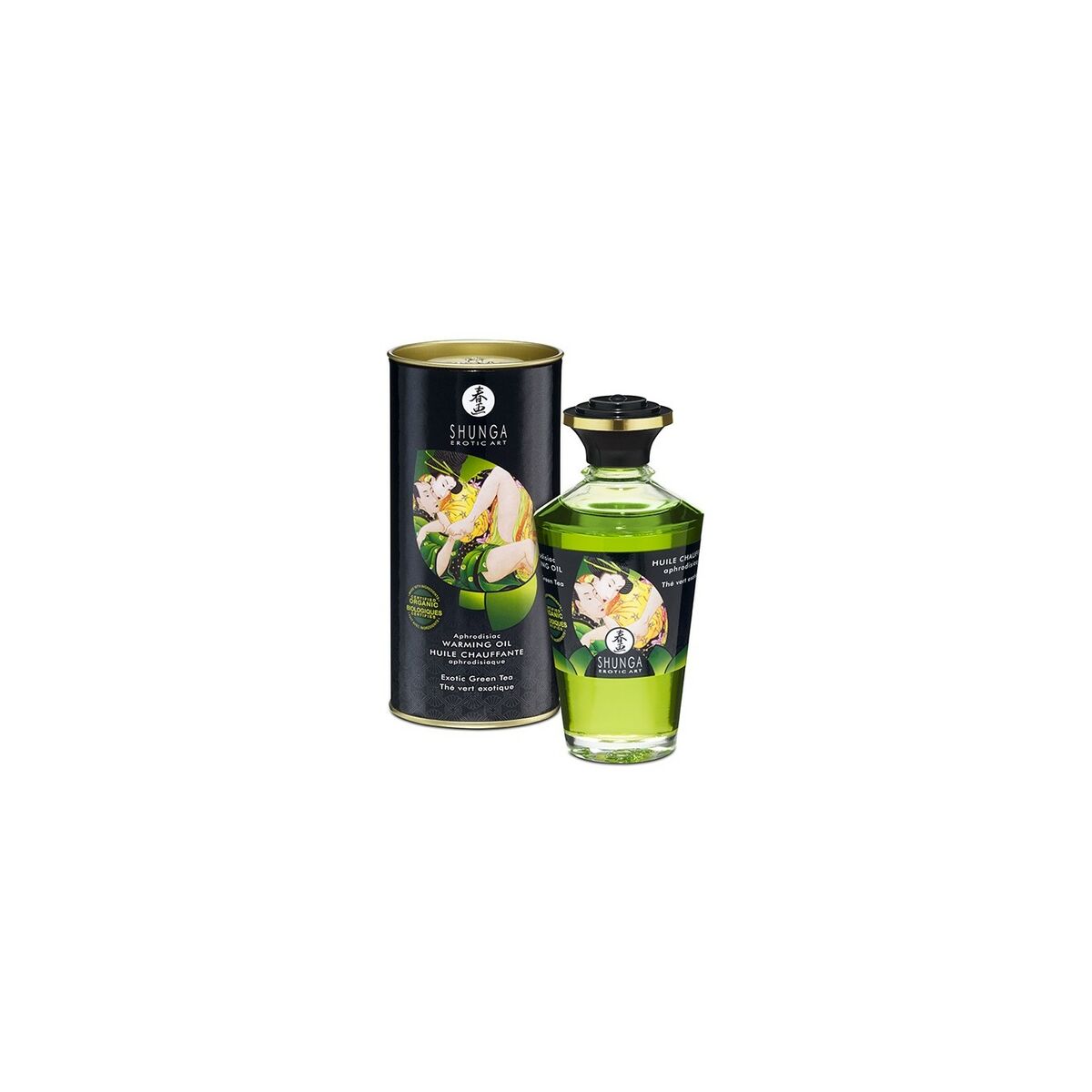 Olio per Massaggio Erotico Shunga 100 ml Tè Verde