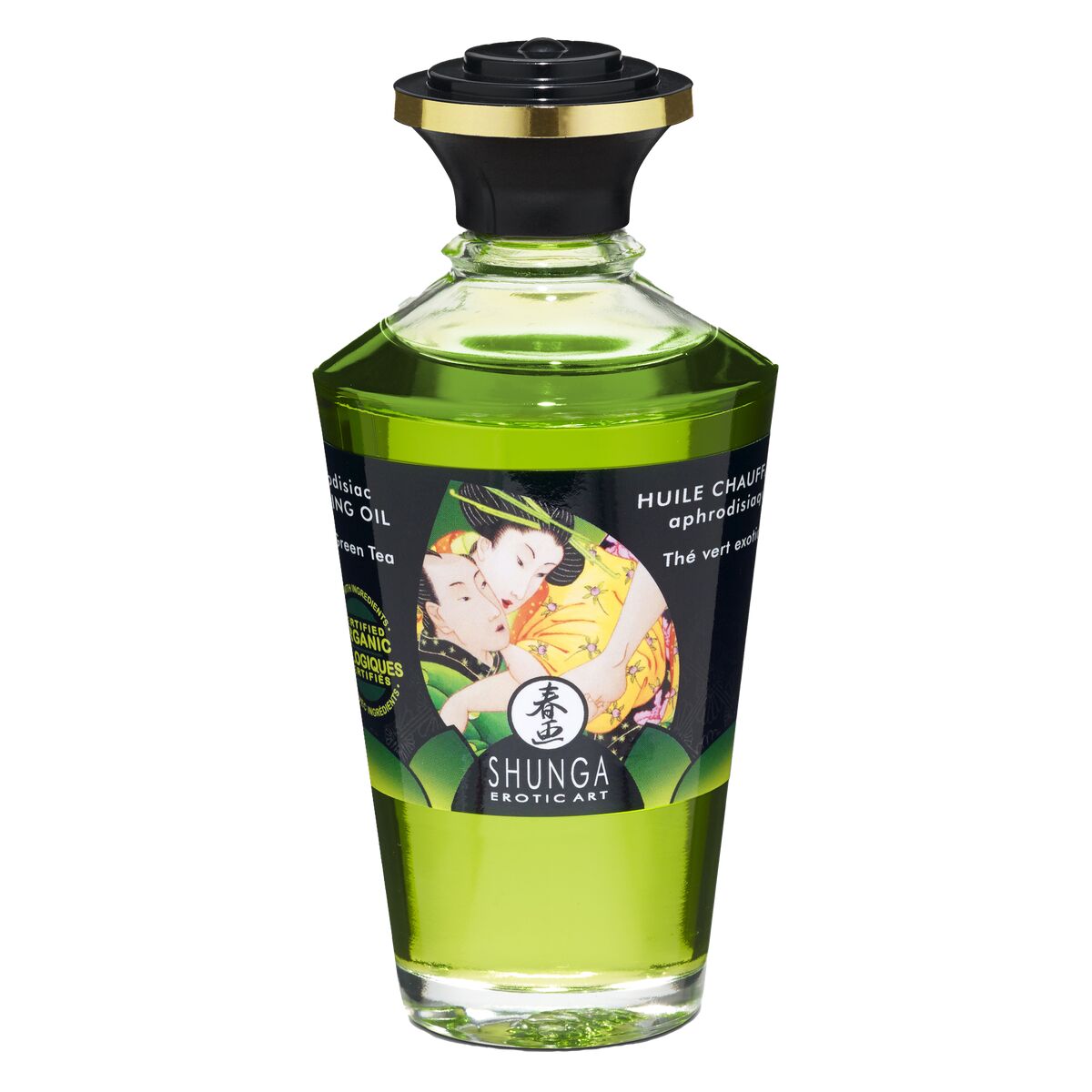 Olio per Massaggio Erotico Shunga 100 ml Tè Verde