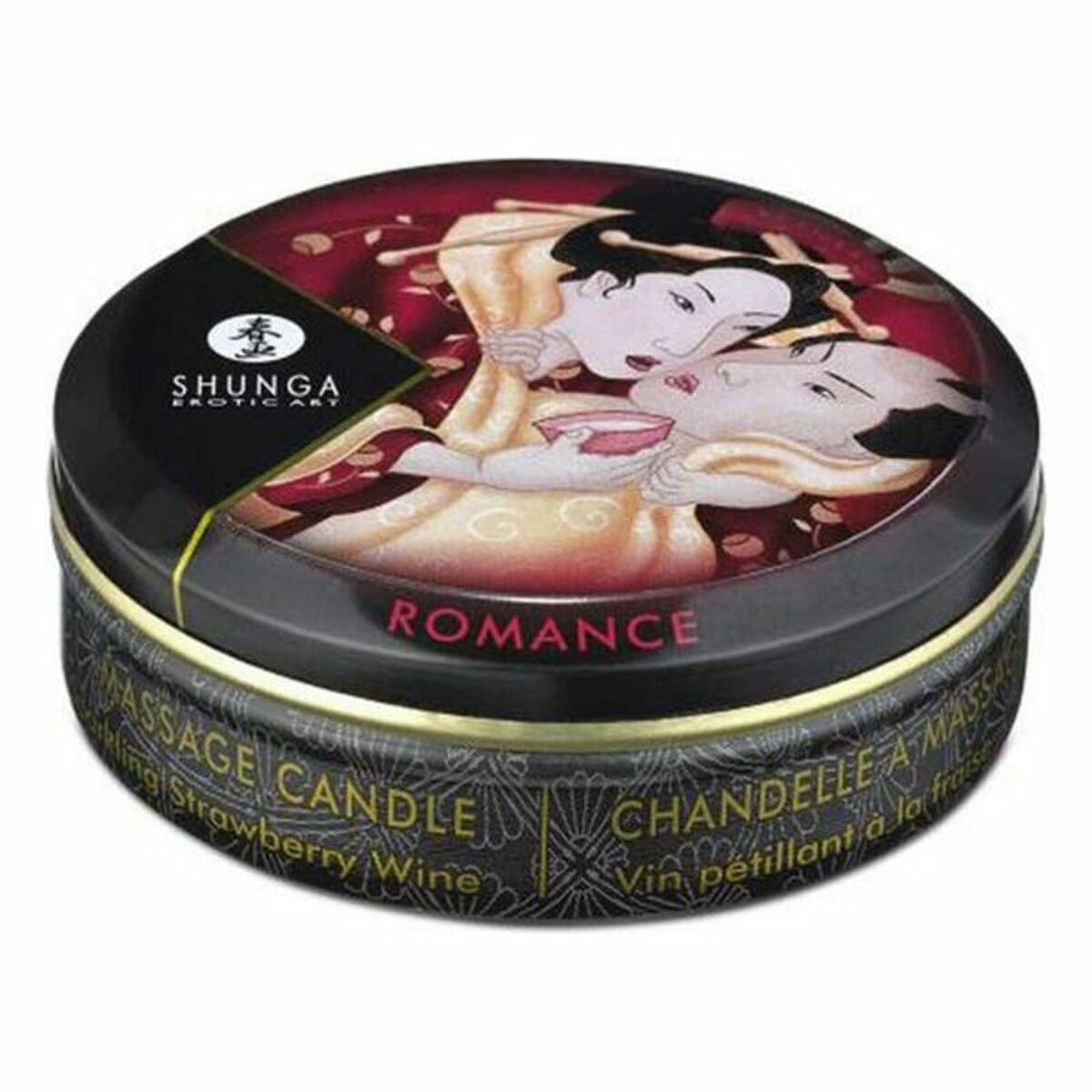 Candela per Massaggio Shunga 9046084 Fragola 30 ml