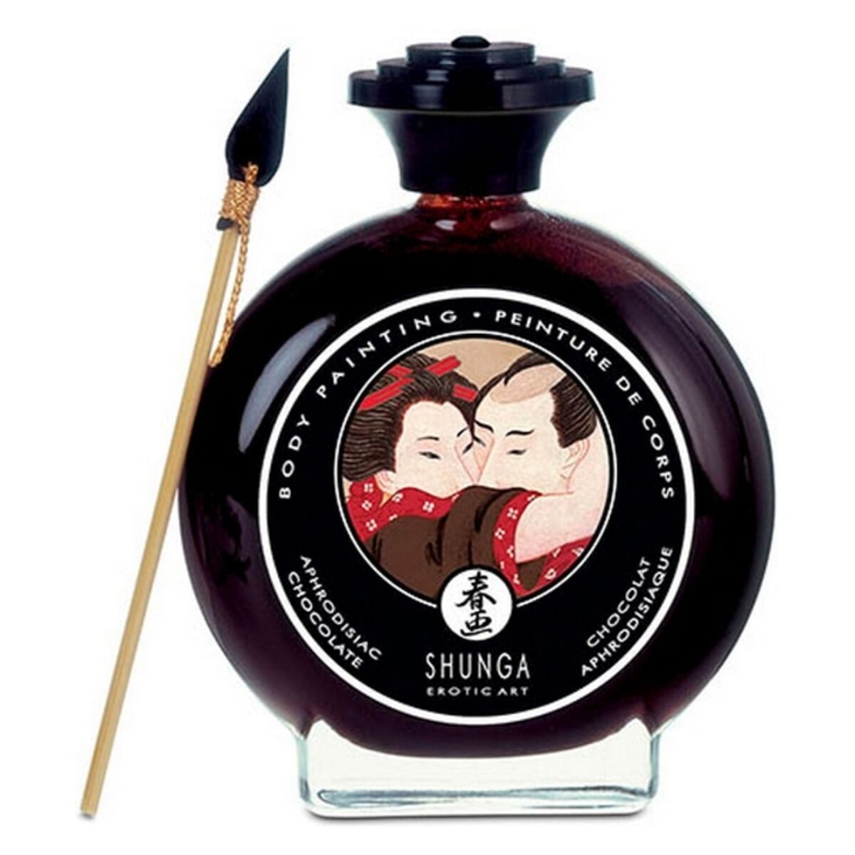 Colori per il Corpo Shunga 6500_13482 Cioccolato (100 ml) (100 ml)