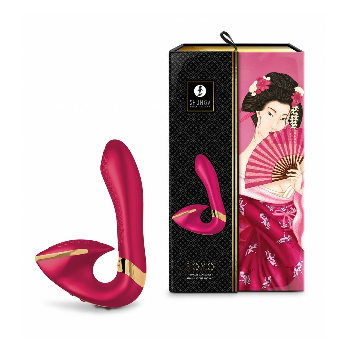 Massaggiatore Shunga Soyo Fucsia