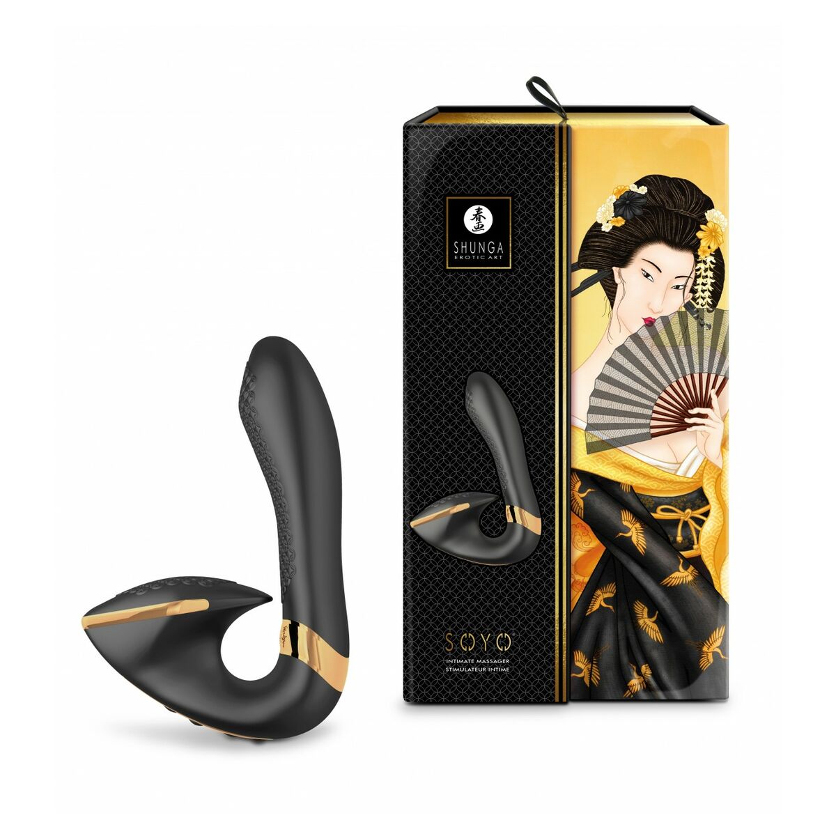 Massaggiatore Shunga Soyo Nero