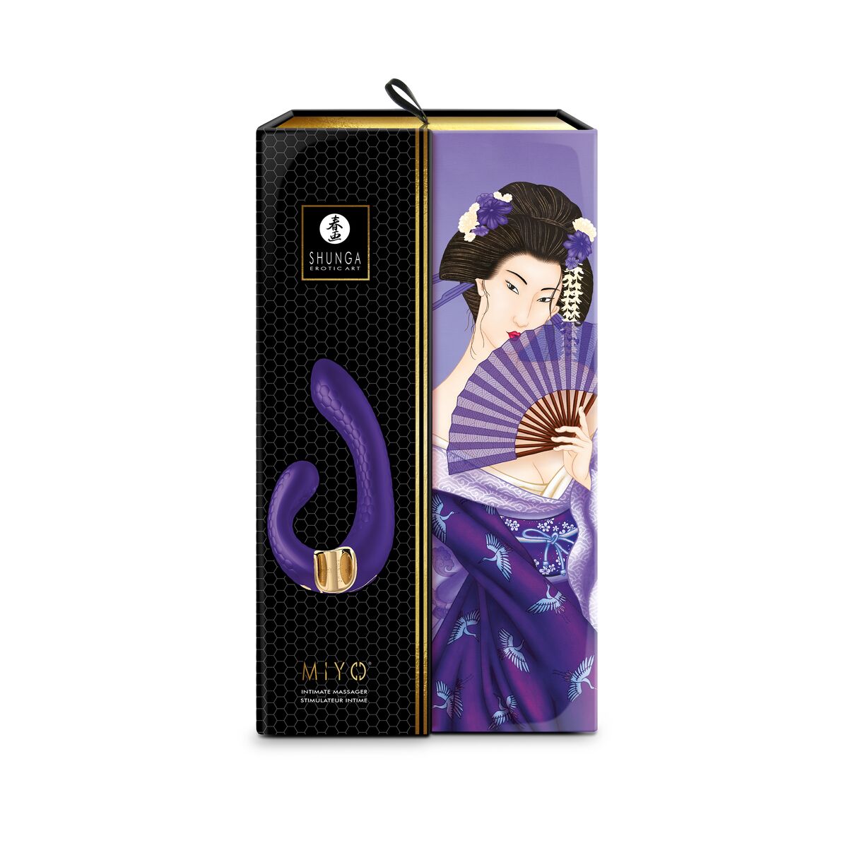 Vibratore Doppia Stimolazione Shunga Miyo Viola
