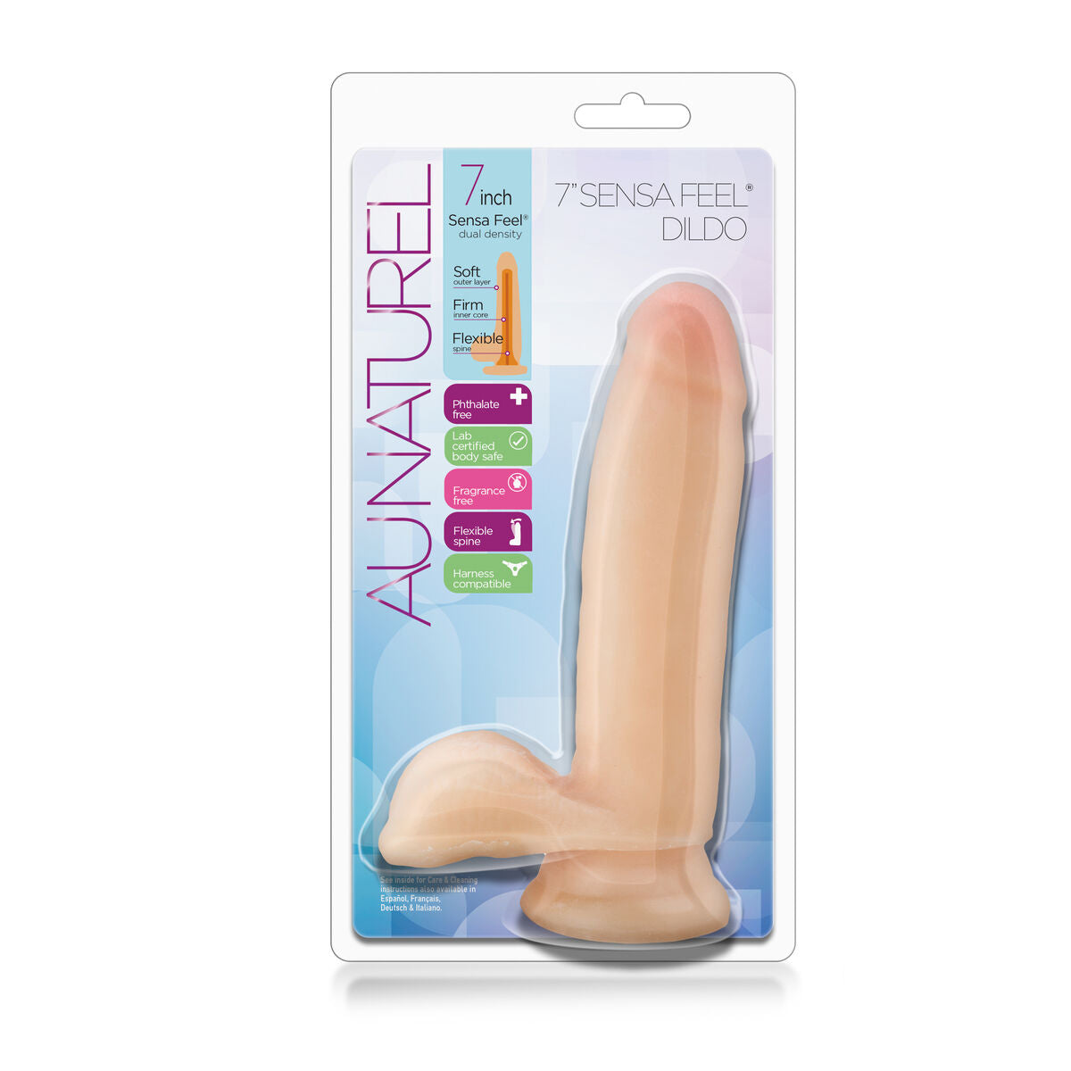 Dildo Realistico Blush Au Naturel TPE Ø 4 cm