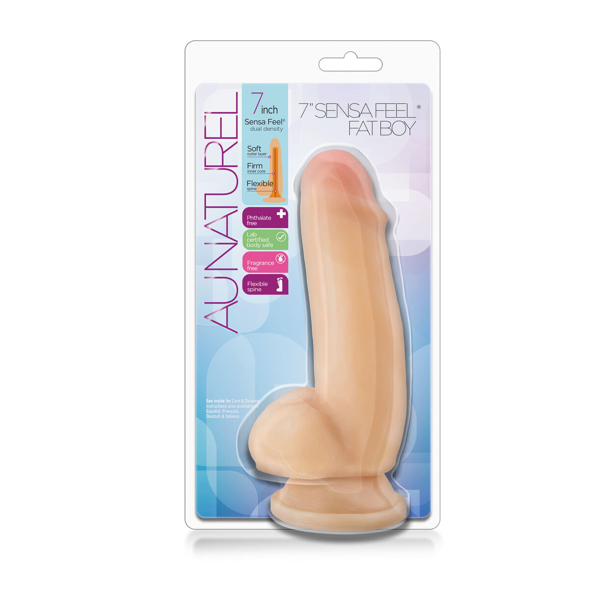 Dildo Realistico Blush Au Naturel TPE Ø 5,2 cm