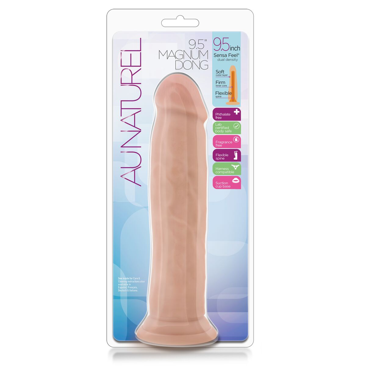 Dildo Realistico Blush Au Naturel TPE Ø 4,5 cm (22,8 cm)