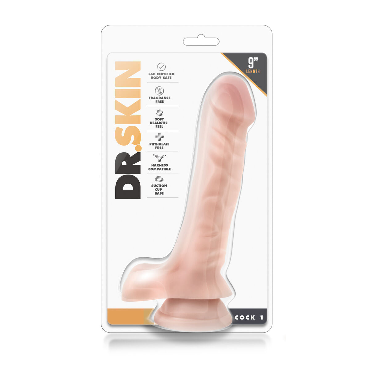 Dildo Realistico Blush Dr Skin PVC Ø 4,6 cm