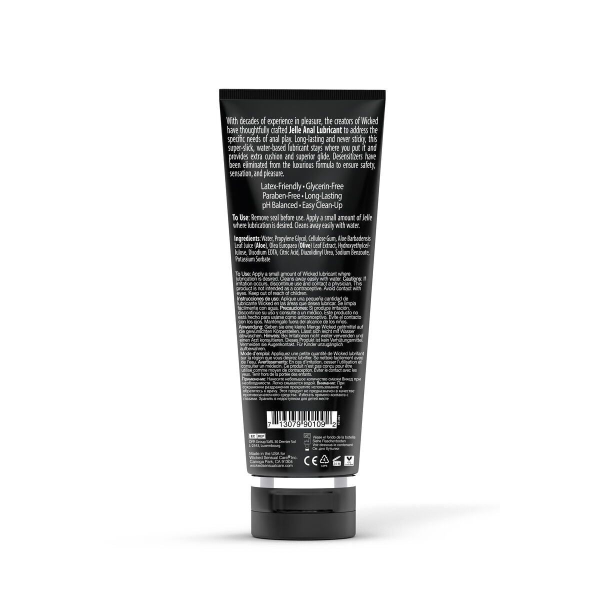Lubrificante Anale Wicked Sensual Care 240 ml