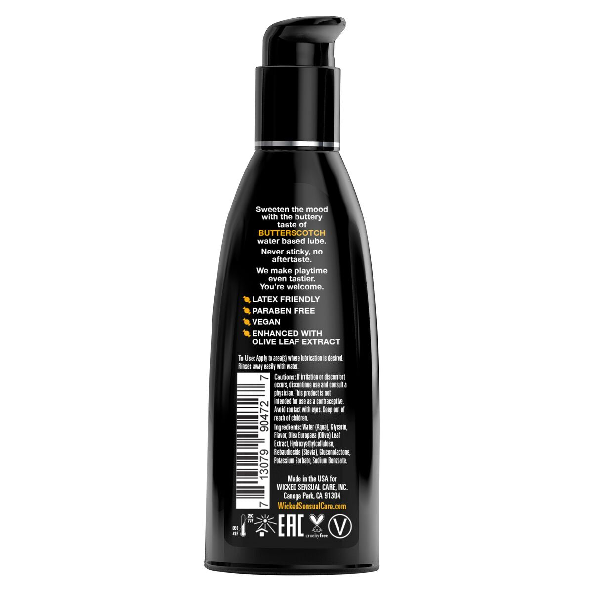 Lubrificante Wicked Sensual Care 60 ml Caramello