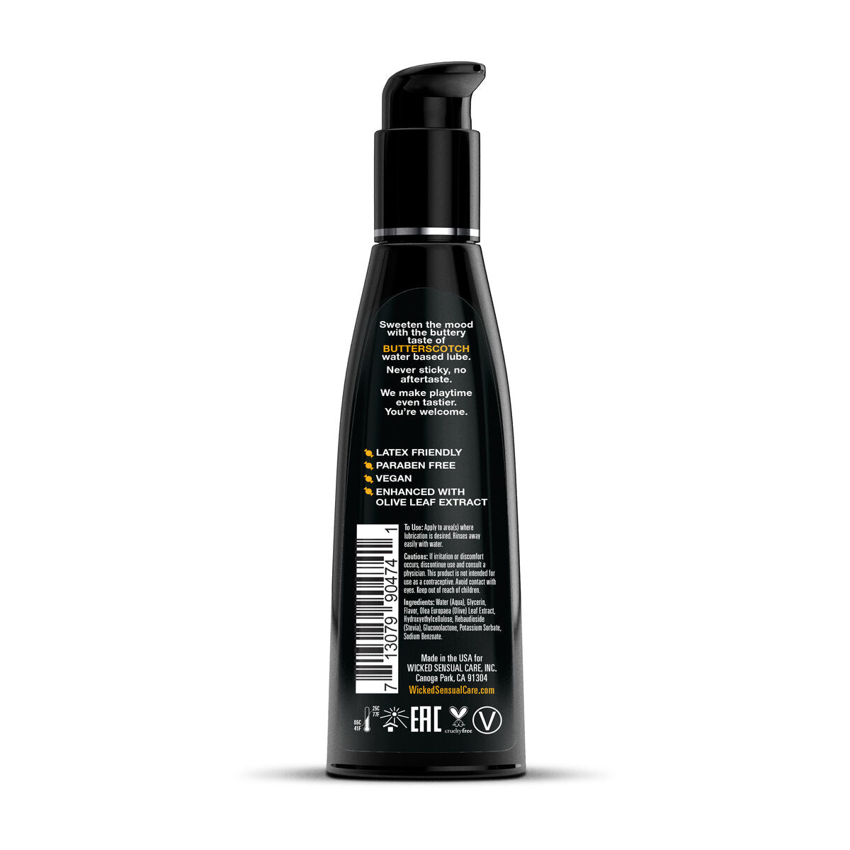 Lubrificante Wicked Sensual Care 120 ml Caramello