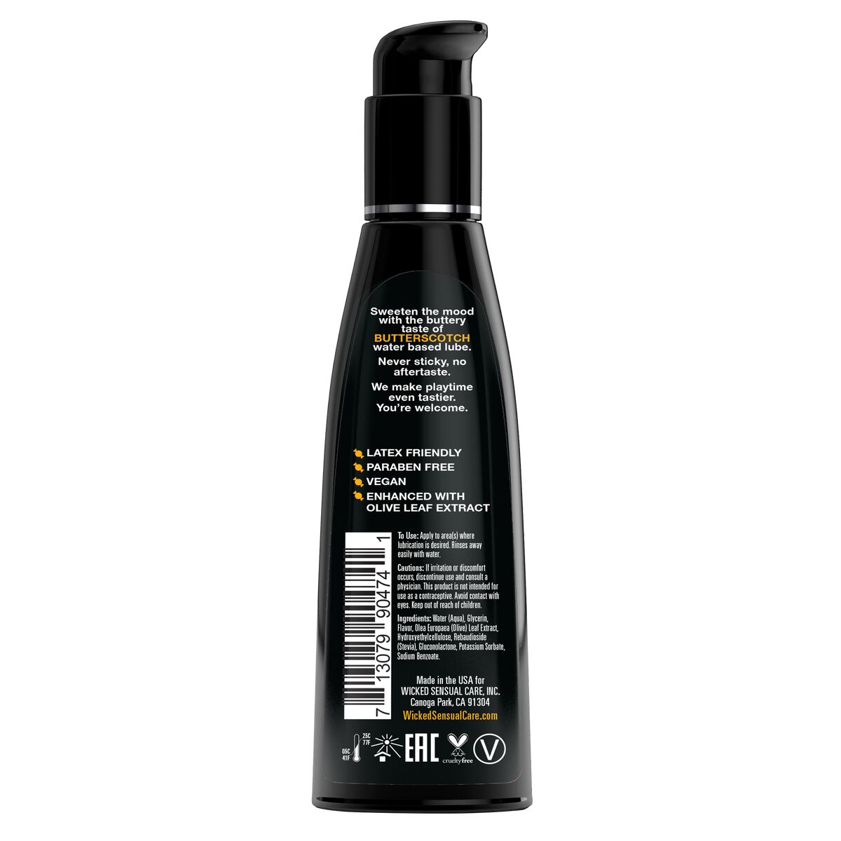 Lubrificante Wicked Sensual Care 120 ml Caramello