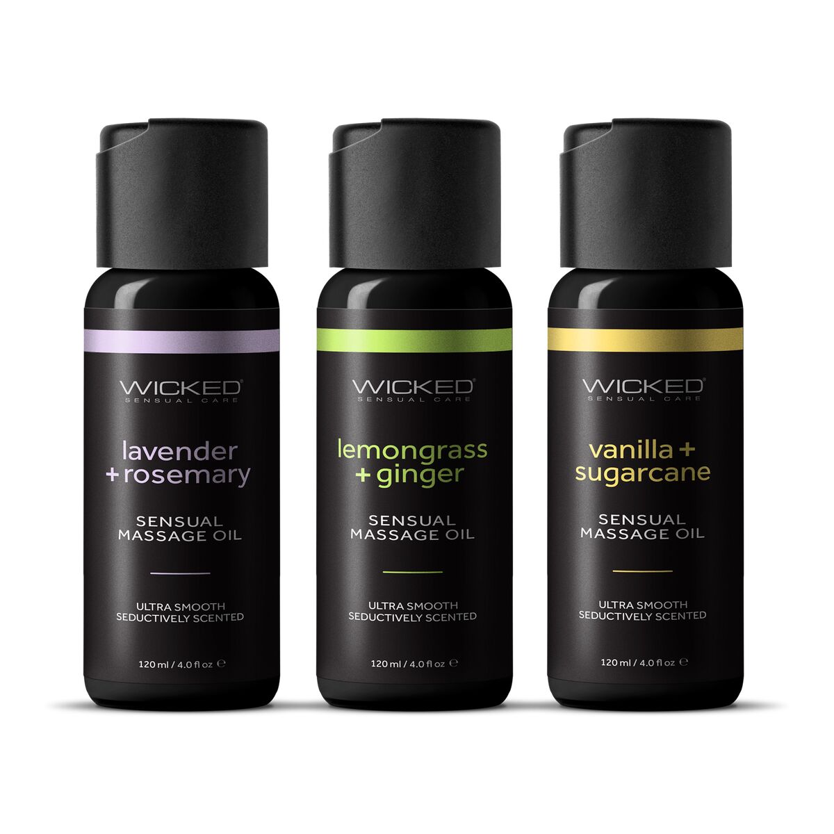Olio per Massaggio Erotico Wicked Sensual Care Vaniglia 120 ml