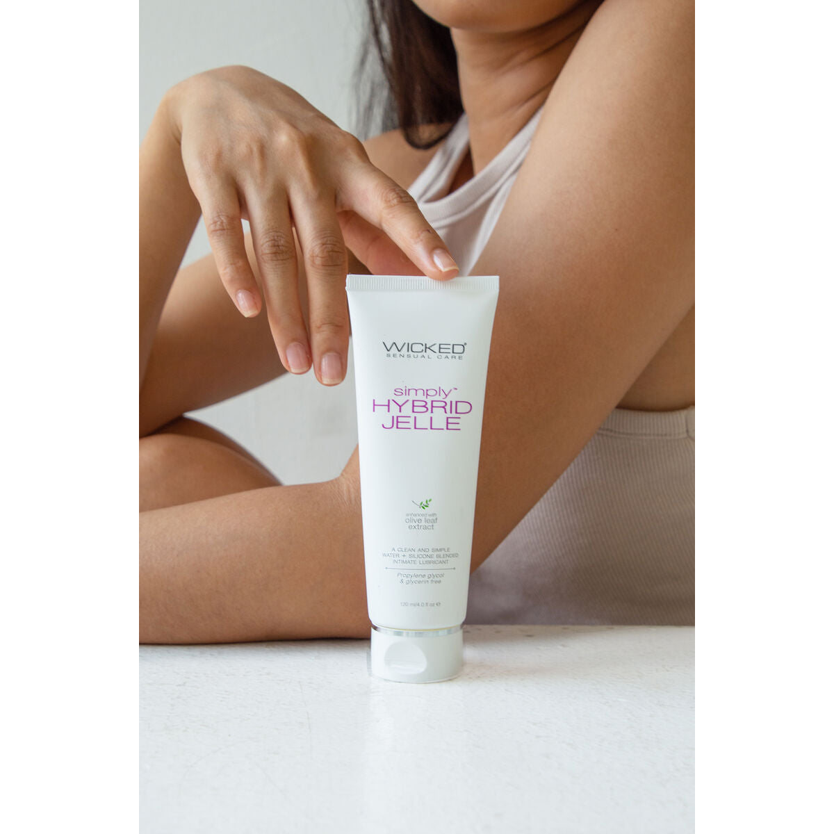 Lubrificante Wicked Sensual Care Hybrid Jelle 120 ml