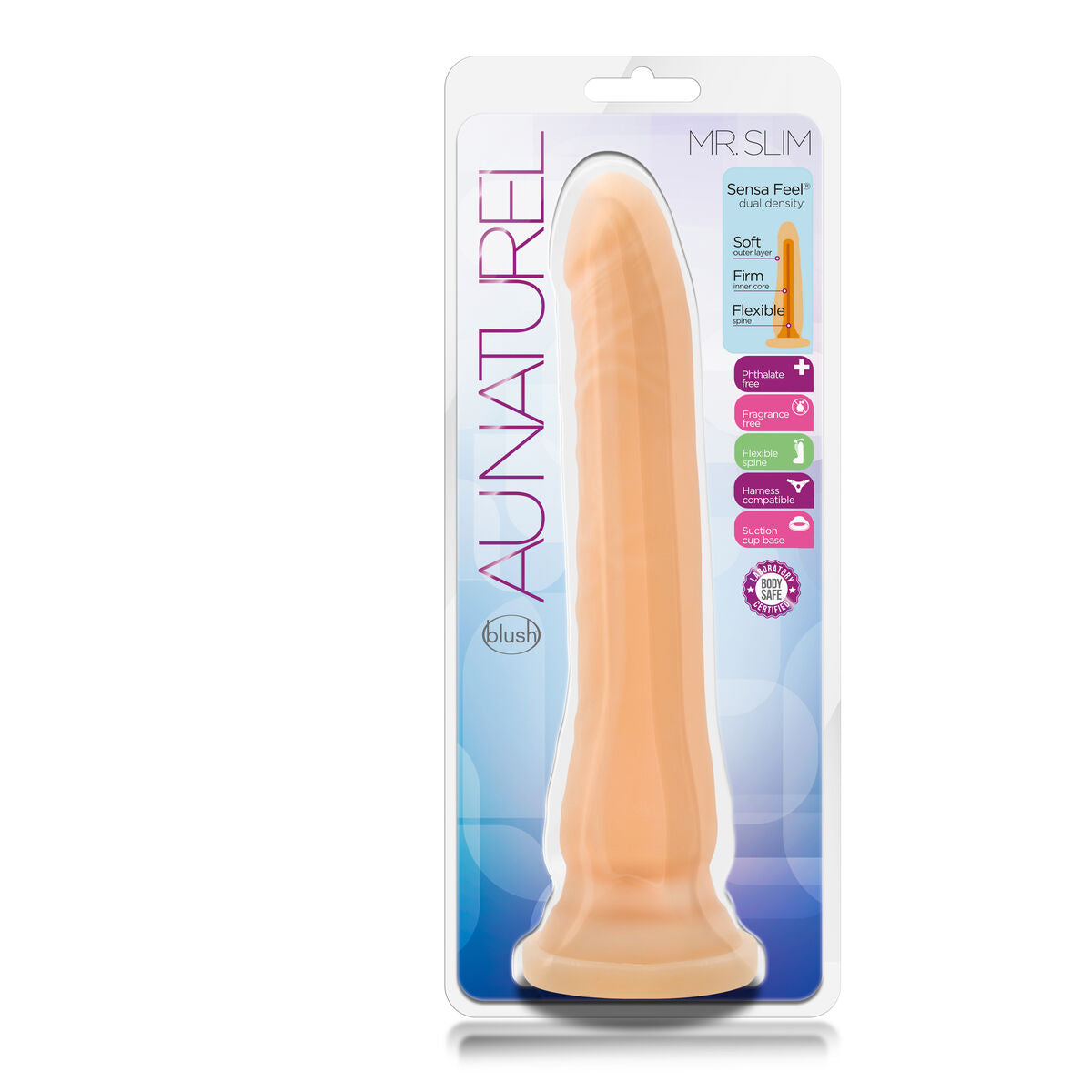Dildo Realistico Blush Au Naturel TPE Ø 4,3 cm