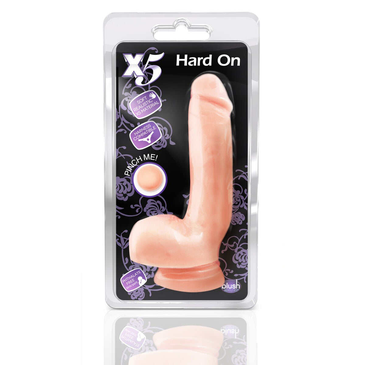 Dildo Realistico Blush X5 TPE Ø 4,8 cm