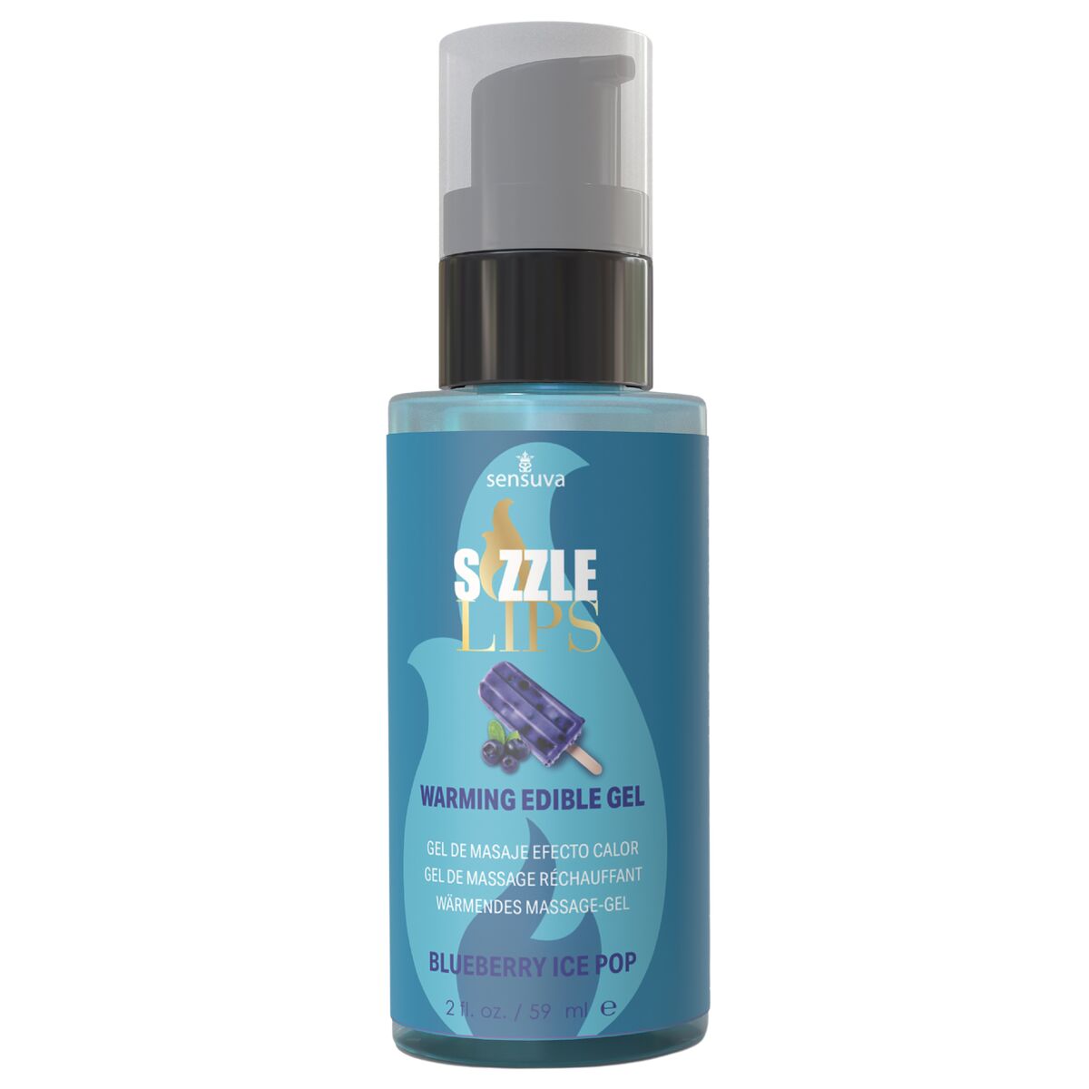 Gel per Massaggio Sensuva Mirtilli 59 ml