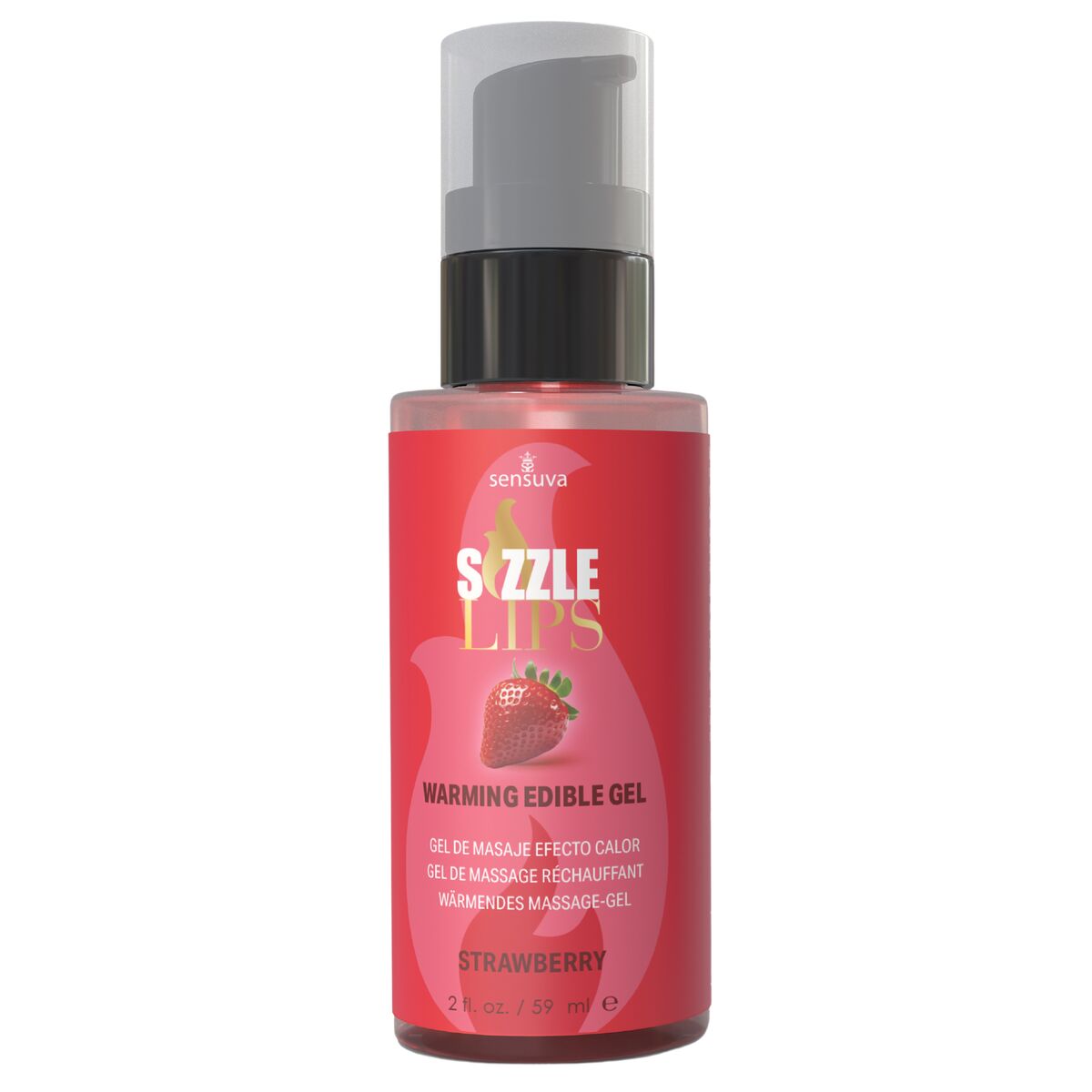 Gel per Massaggio Sensuva Fragola 59 ml