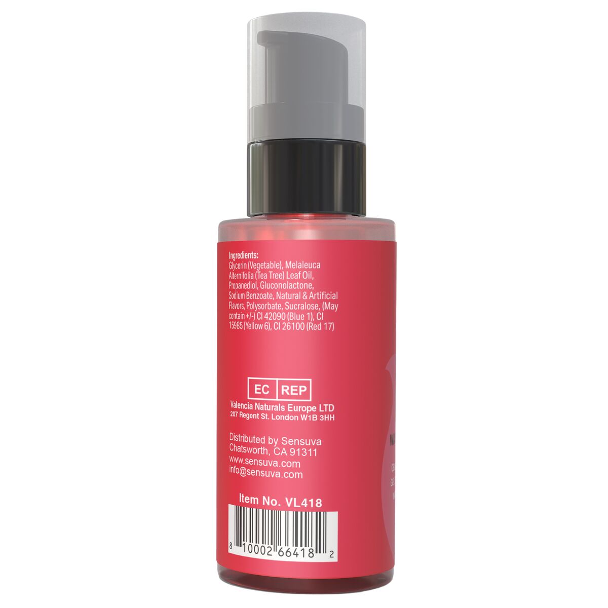 Gel per Massaggio Sensuva Fragola 59 ml