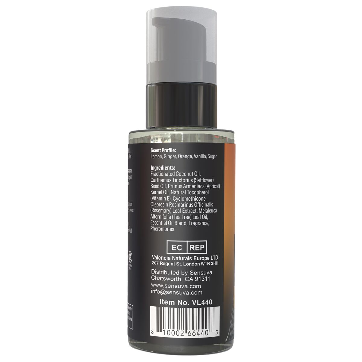 Olio per Massaggio Erotico Sensuva UST IN PARADISE 59 ml