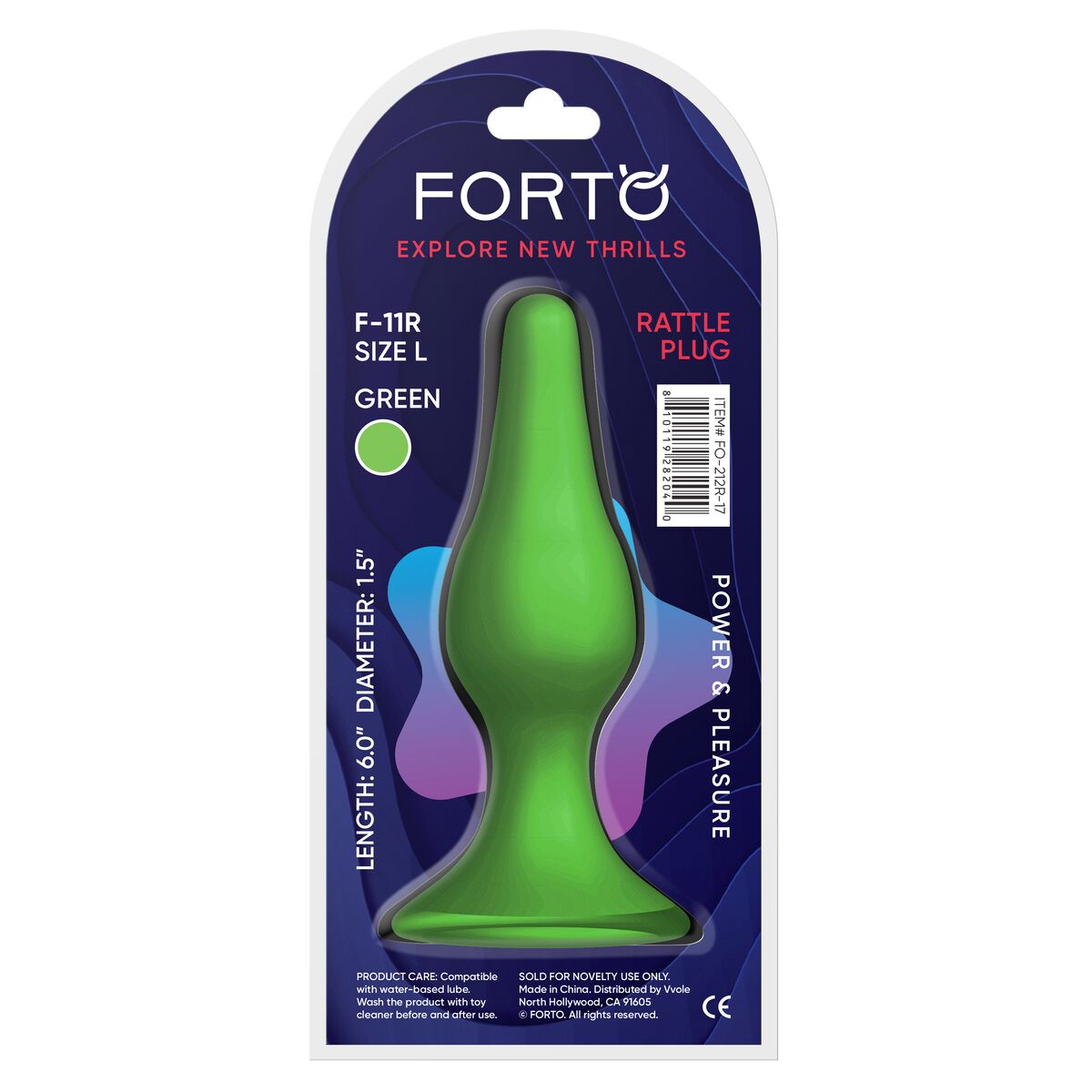 Plug Anale Forto Verde