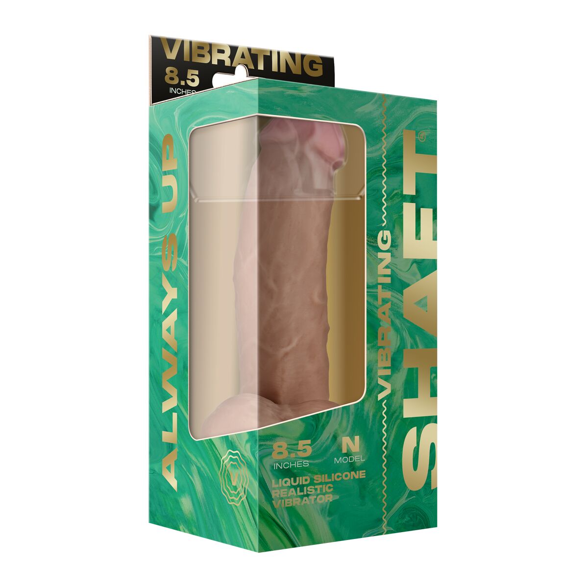 Vibratore Realistico Shaft Silicone Ø 4,5 cm (15,5 cm)