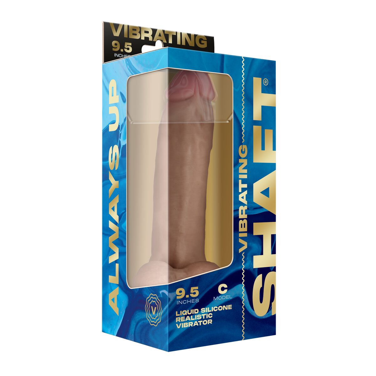 Vibratore Realistico Shaft Silicone Ø 4,7 cm (17,3 cm)