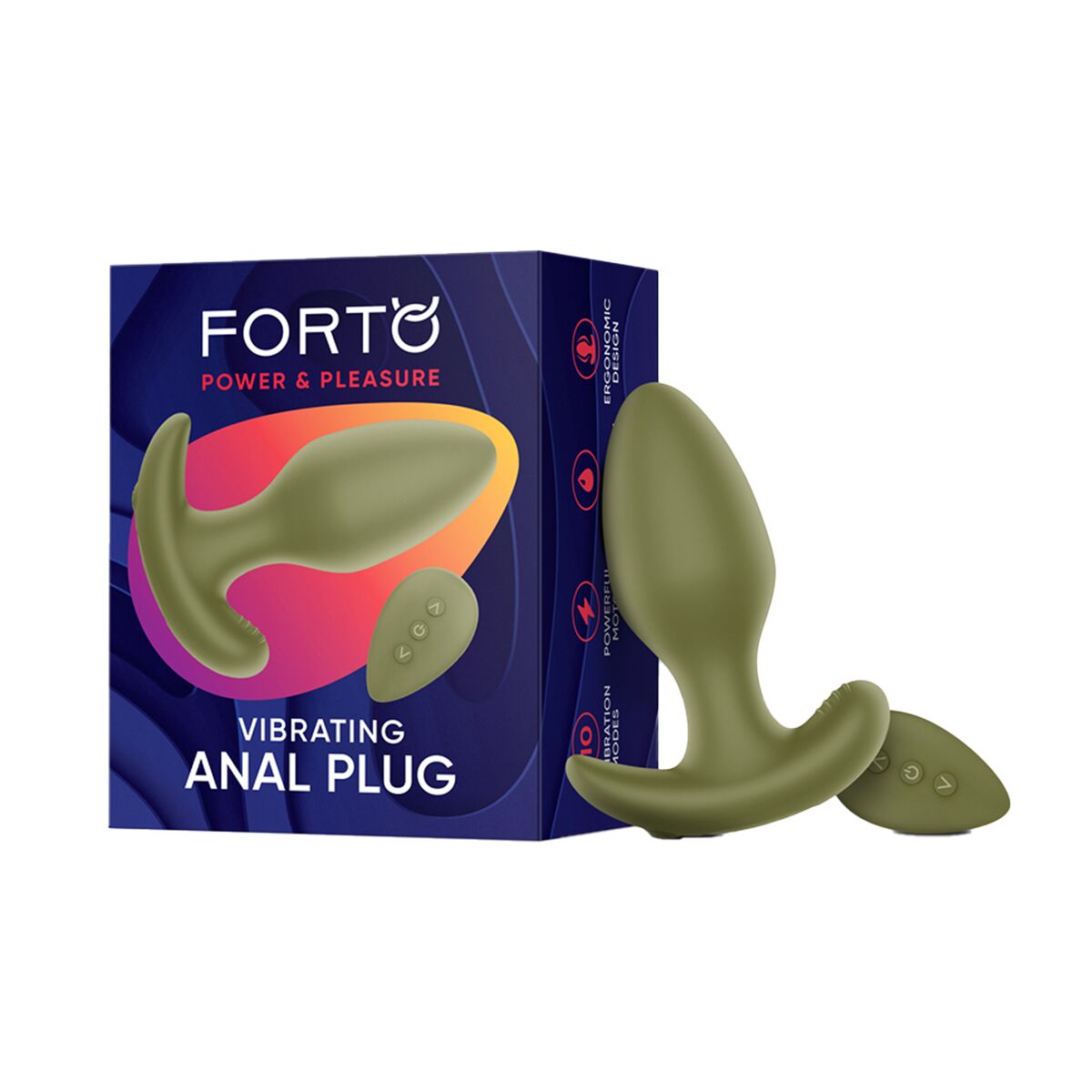 Plug Anale Forto Verde