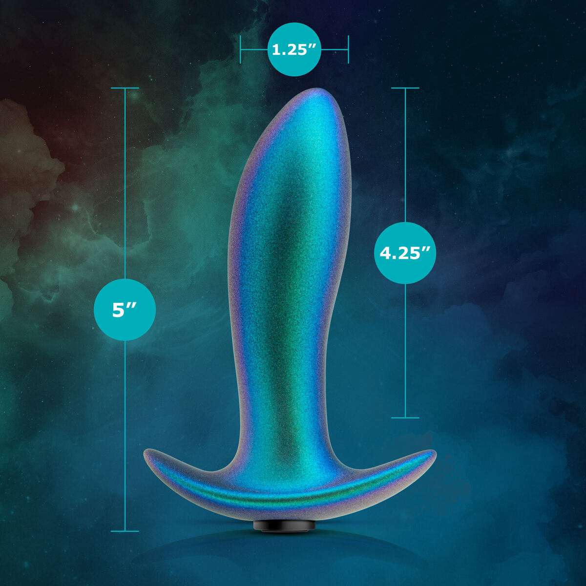Plug Anale Blush Anal Adventures Verde (10,8 cm)
