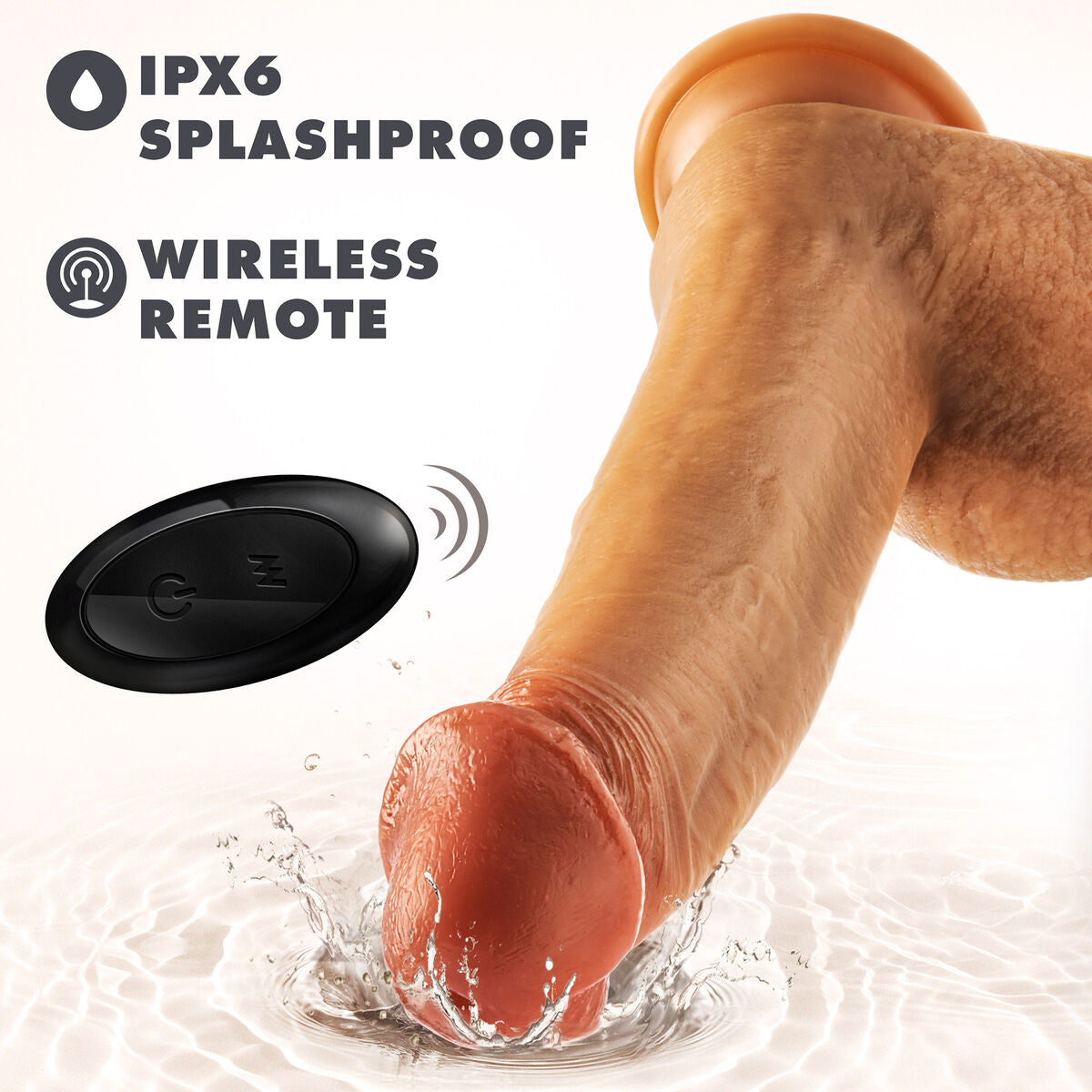 Dildo Realistico Blush Dr Skin Silicone Ø 4 cm (16,5 cm)