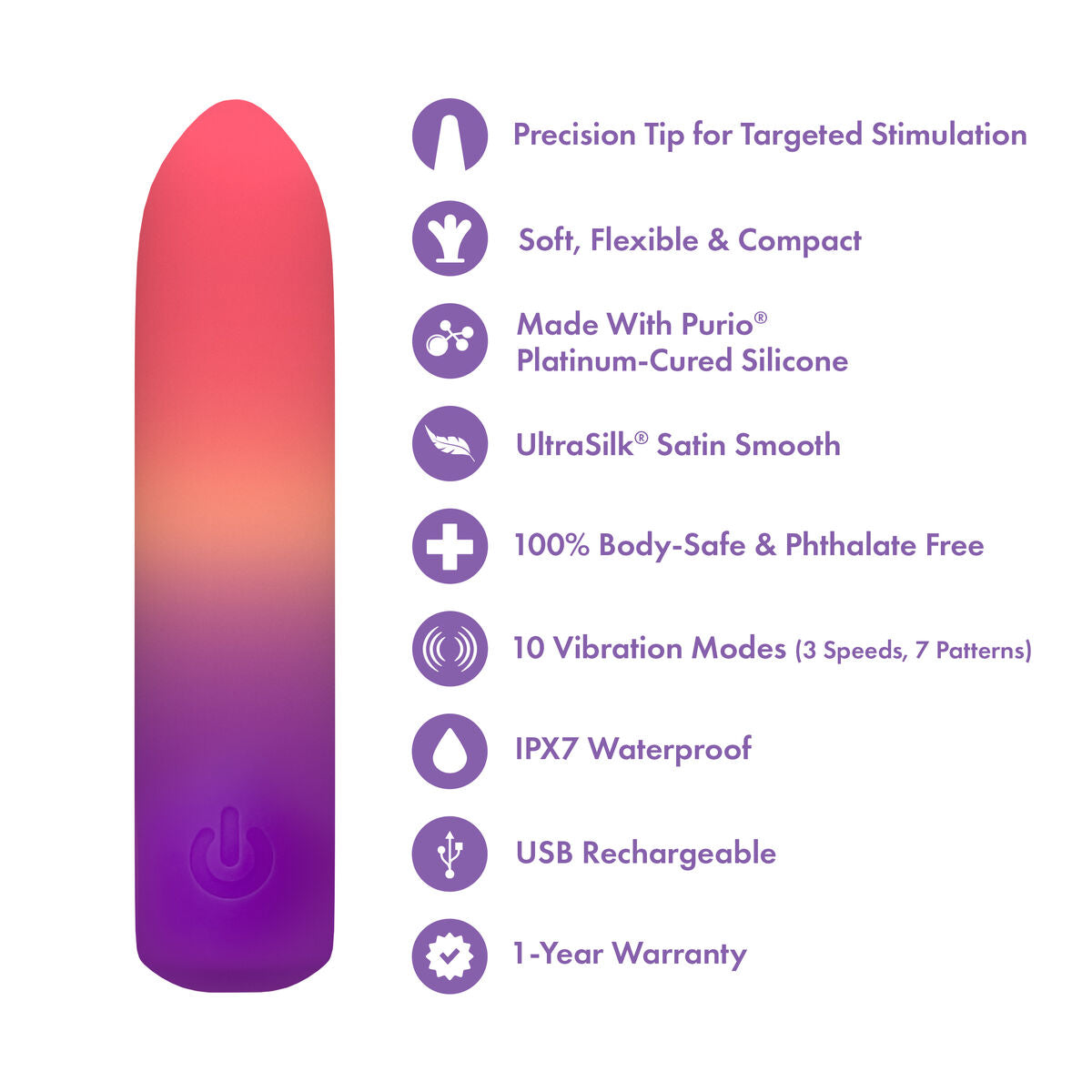 Vibratore Mini Blush Play with me