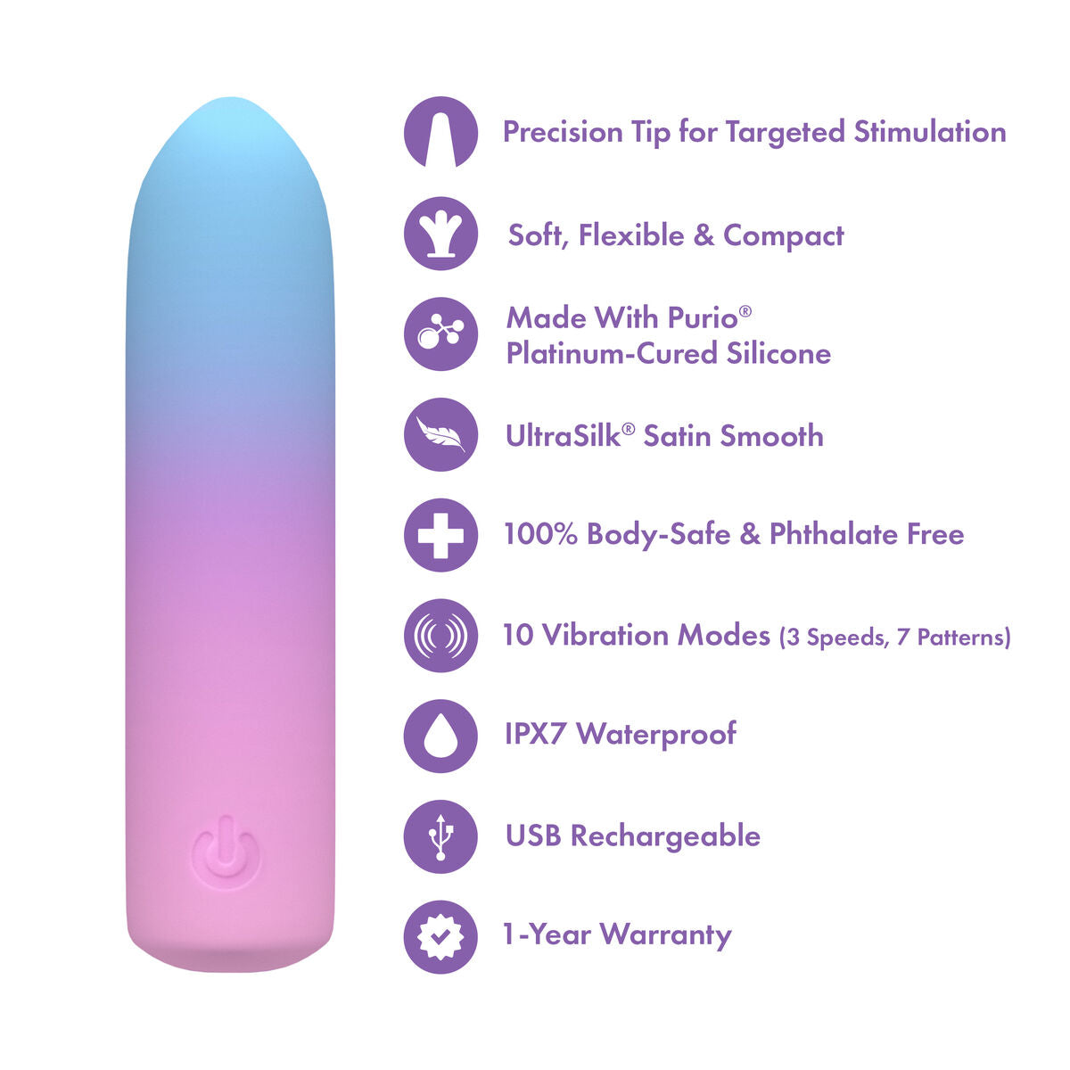 Vibratore Mini Blush Play with me