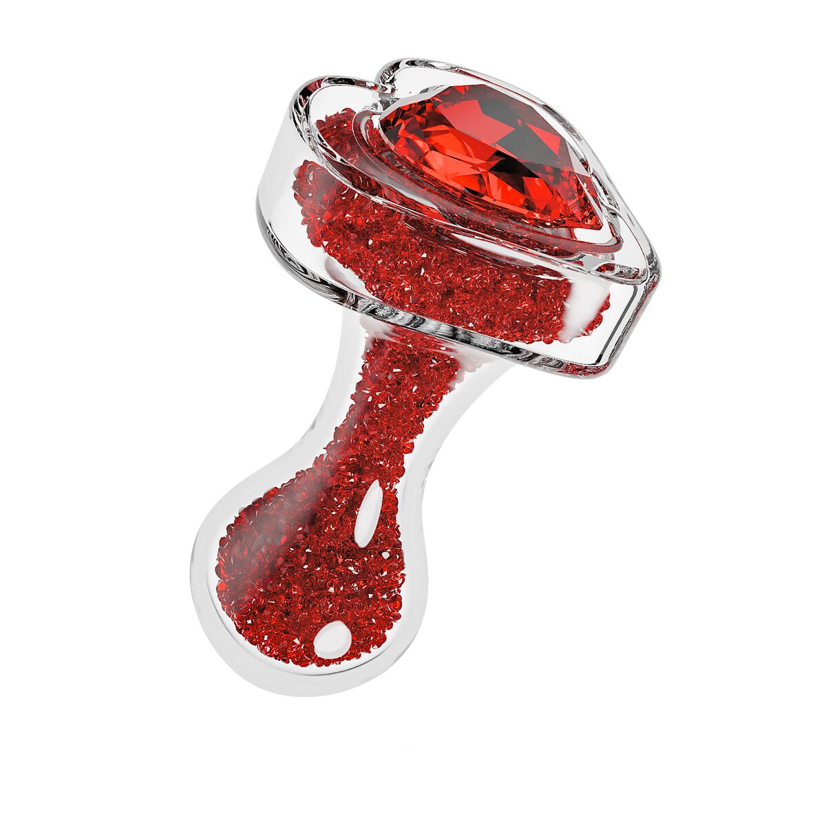 Plug Anale Blush Oh My Gem Rosso