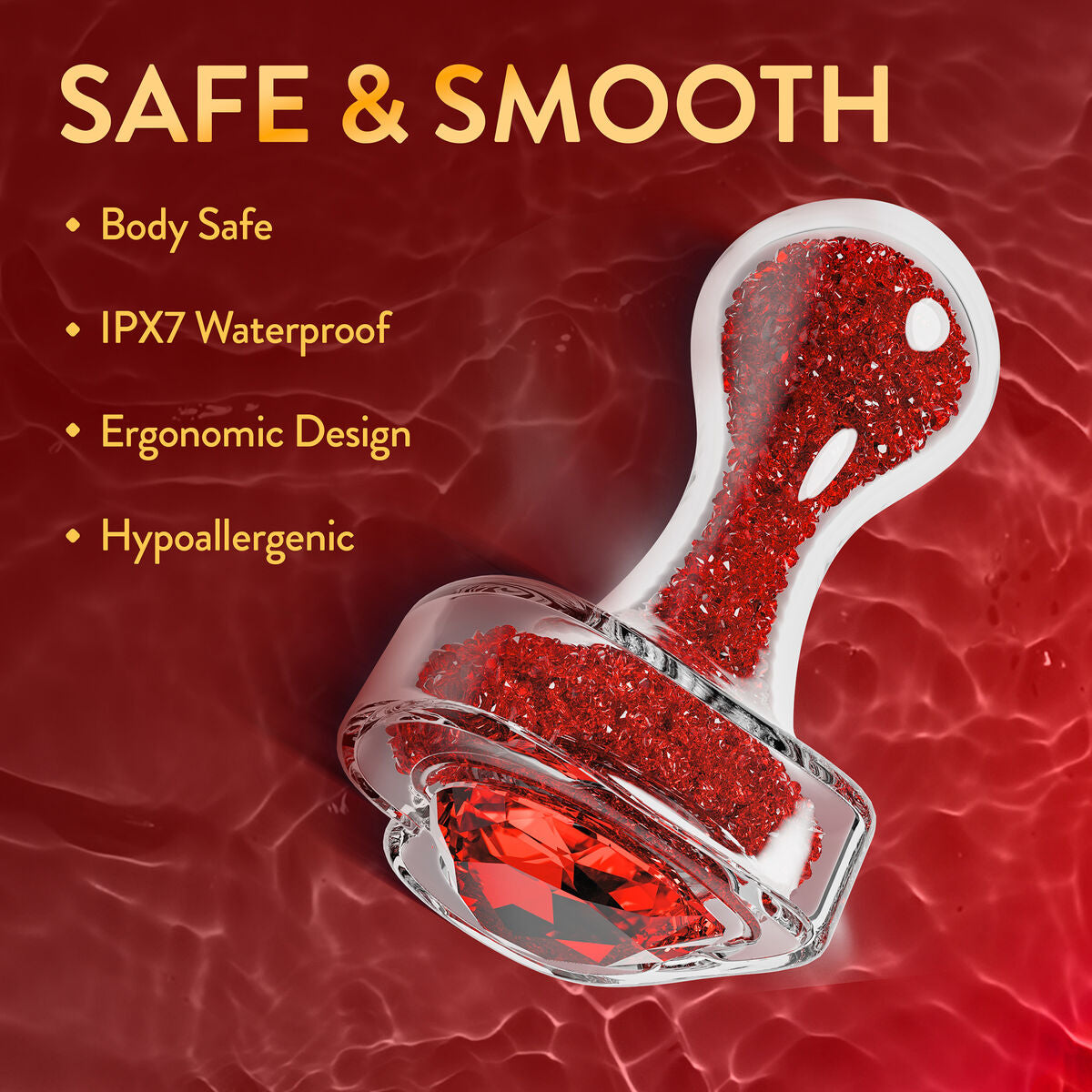 Plug Anale Blush Oh My Gem Rosso