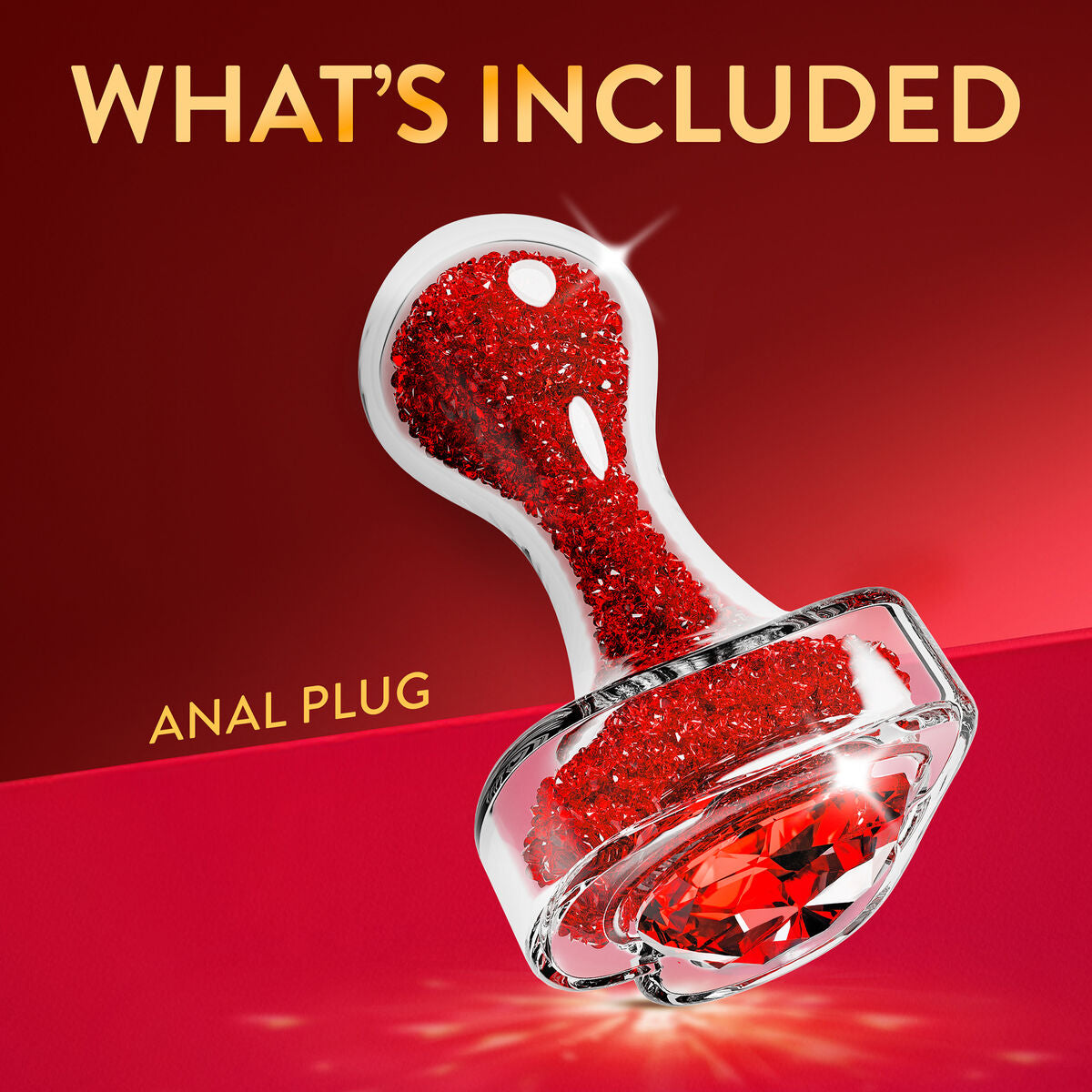 Plug Anale Blush Oh My Gem Rosso