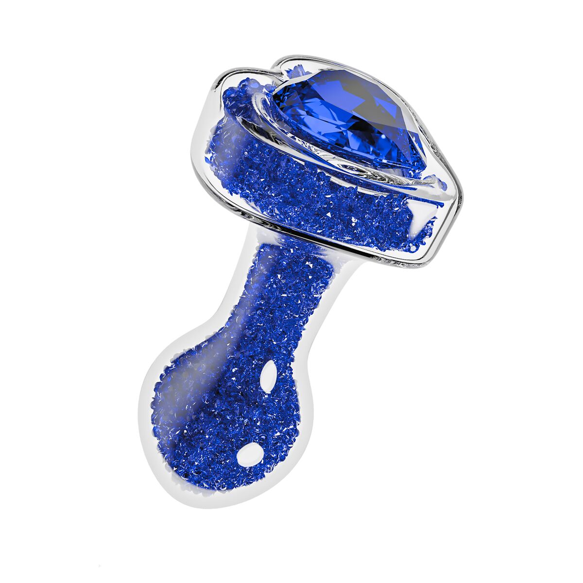 Plug Anale Blush Oh My Gem Azzurro
