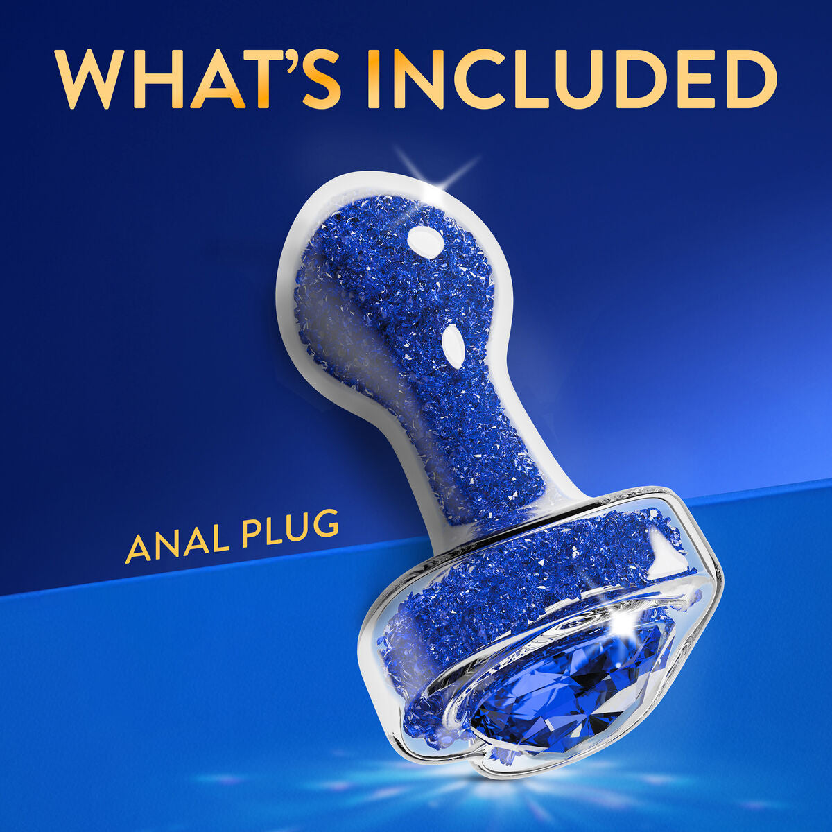 Plug Anale Blush Oh My Gem Azzurro