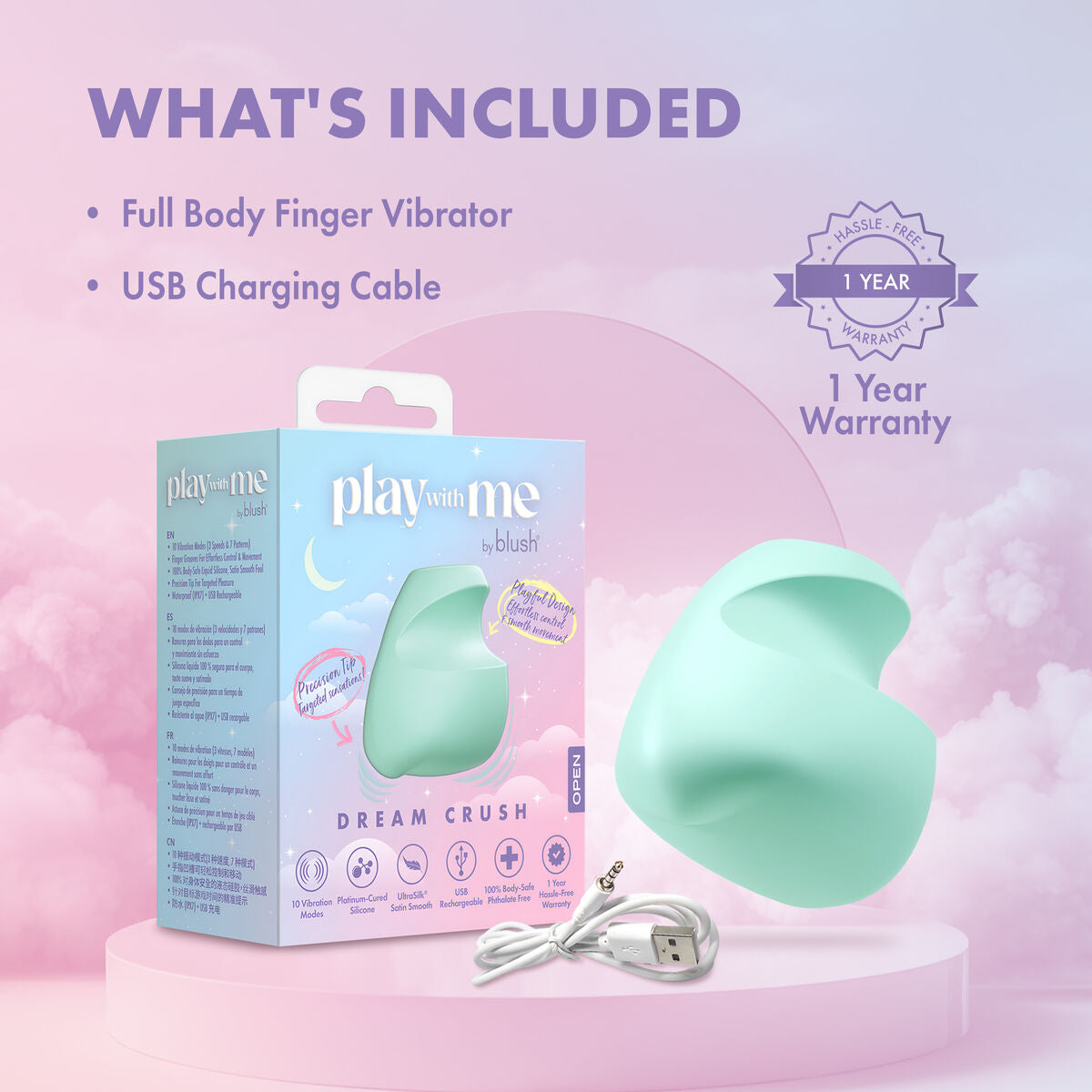 Massaggiatore Blush Play with me Verde