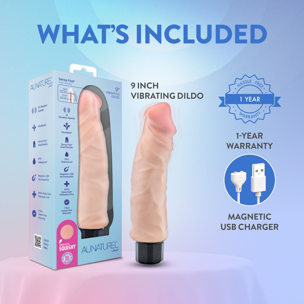 Vibratore Realistico Blush Au Naturel