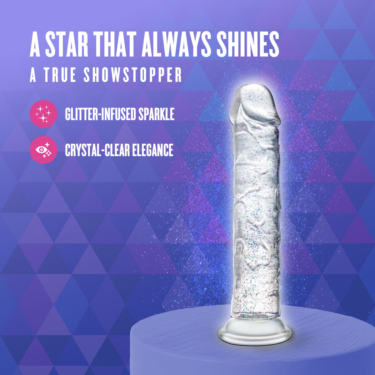 Dildo Realistico Blush Naturally Yours TPE Ø 3,8 cm (16,5 cm)