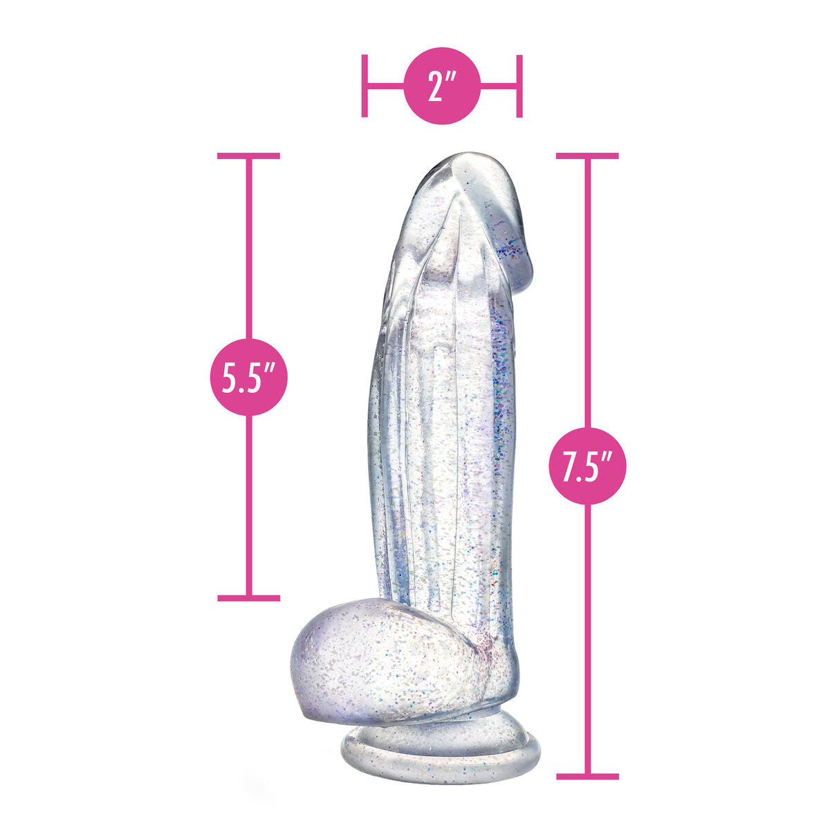 Dildo Realistico Blush Naturally Yours TPE Ø 5 cm (14 cm)