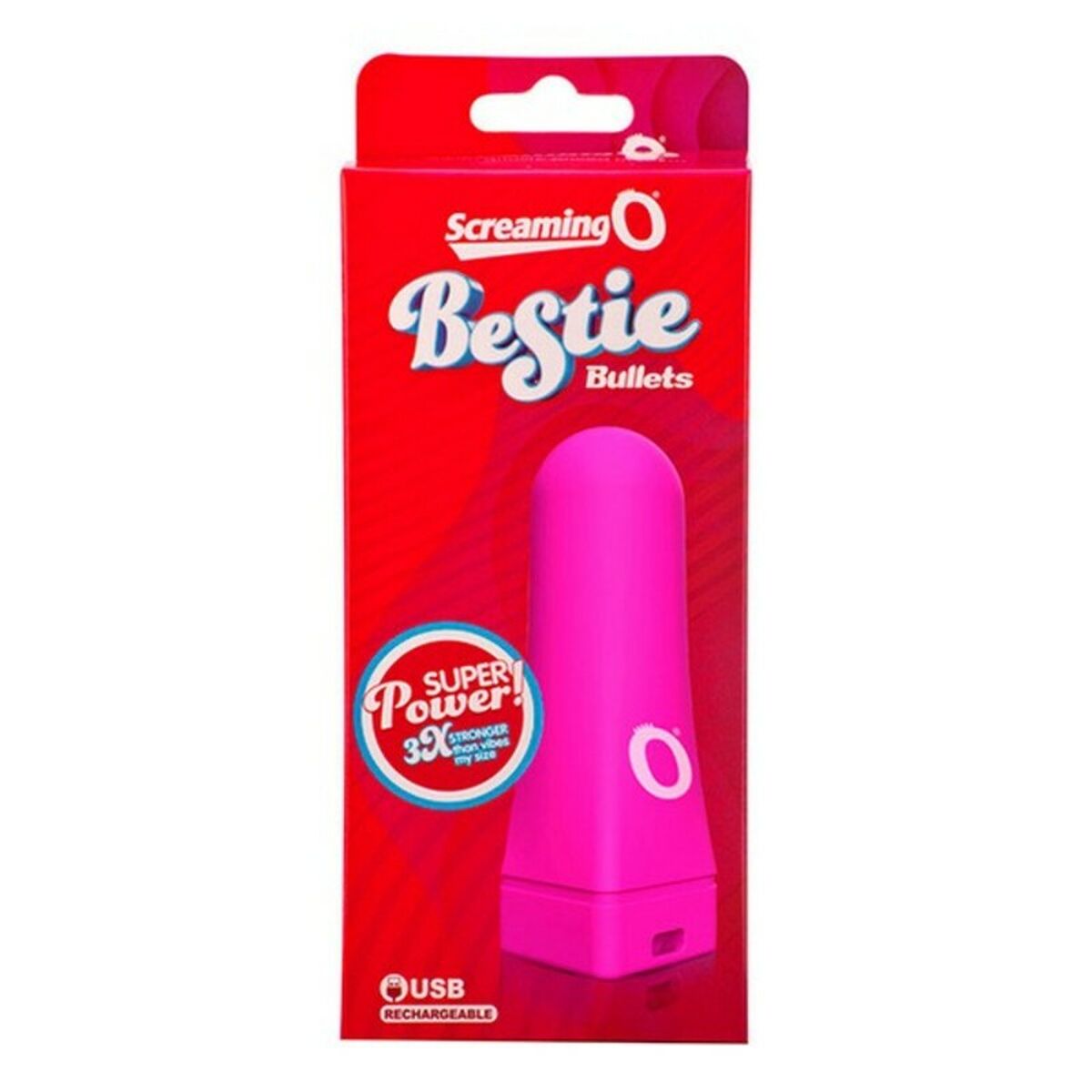 Vibratore a Proiettile Bestie The Screaming O Rosa