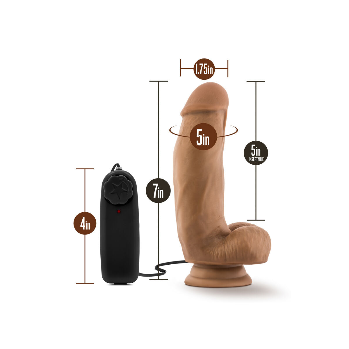 Dildo Realistico Blush Loverboy PVC Ø 4,4 cm