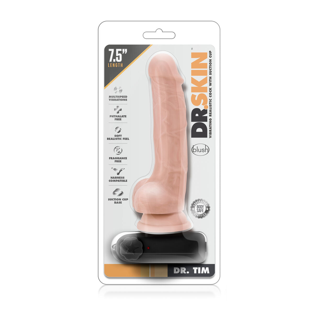 Dildo Realistico Blush Dr Skin PVC ABS Ø 3,8 cm