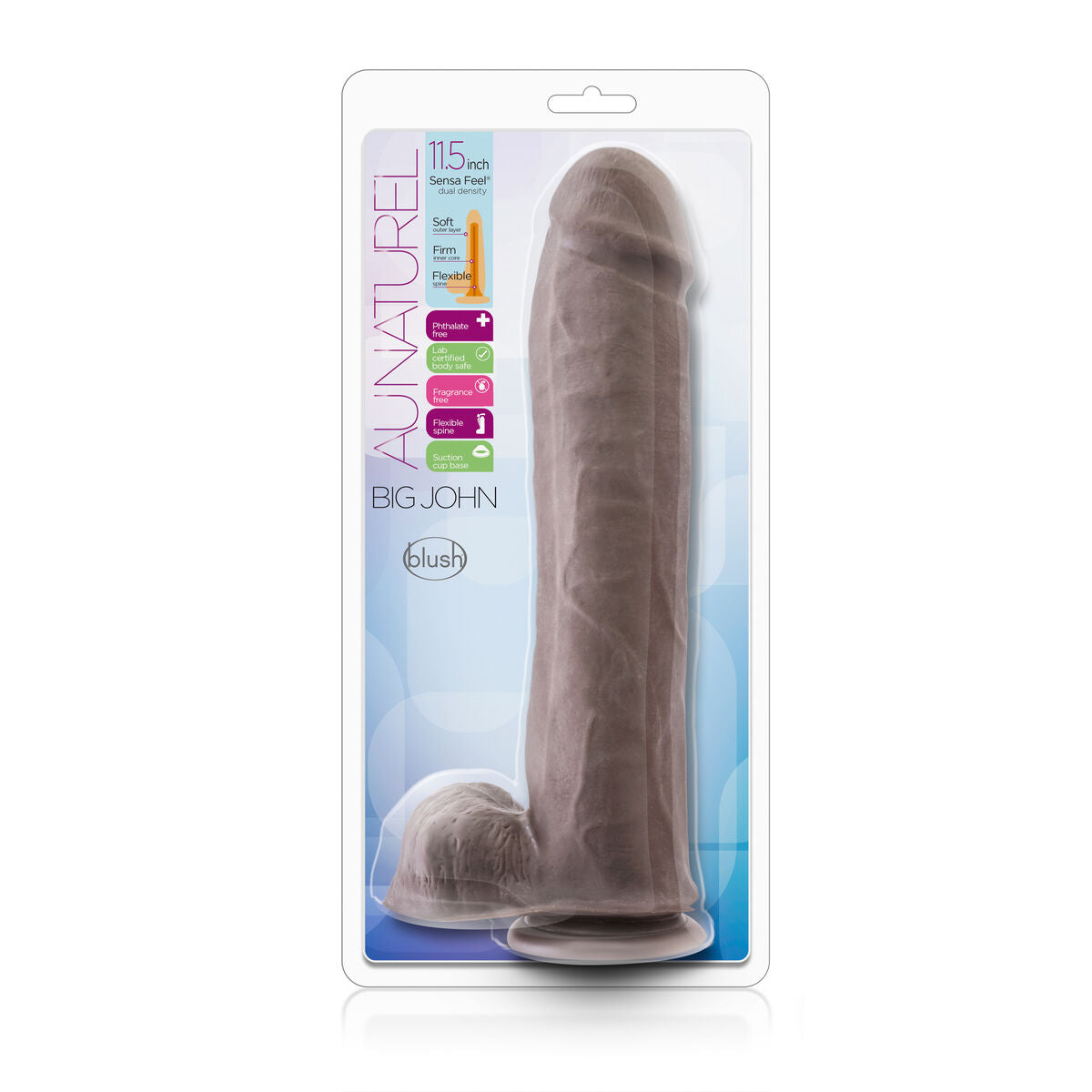 Dildo Realistico Blush Au Naturel TPE Ø 6 cm