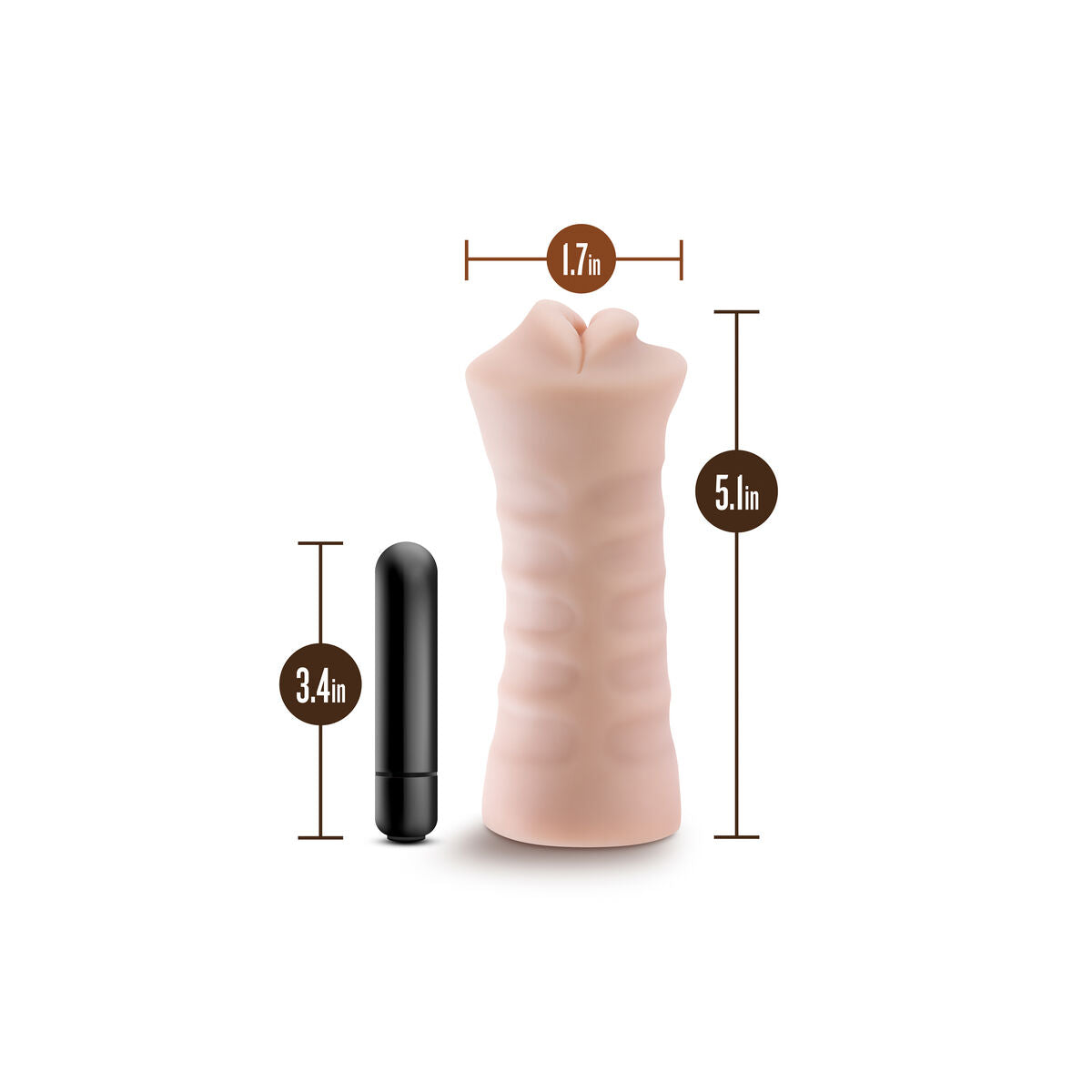 Jack Ass Endurance Blush M for Men Nero