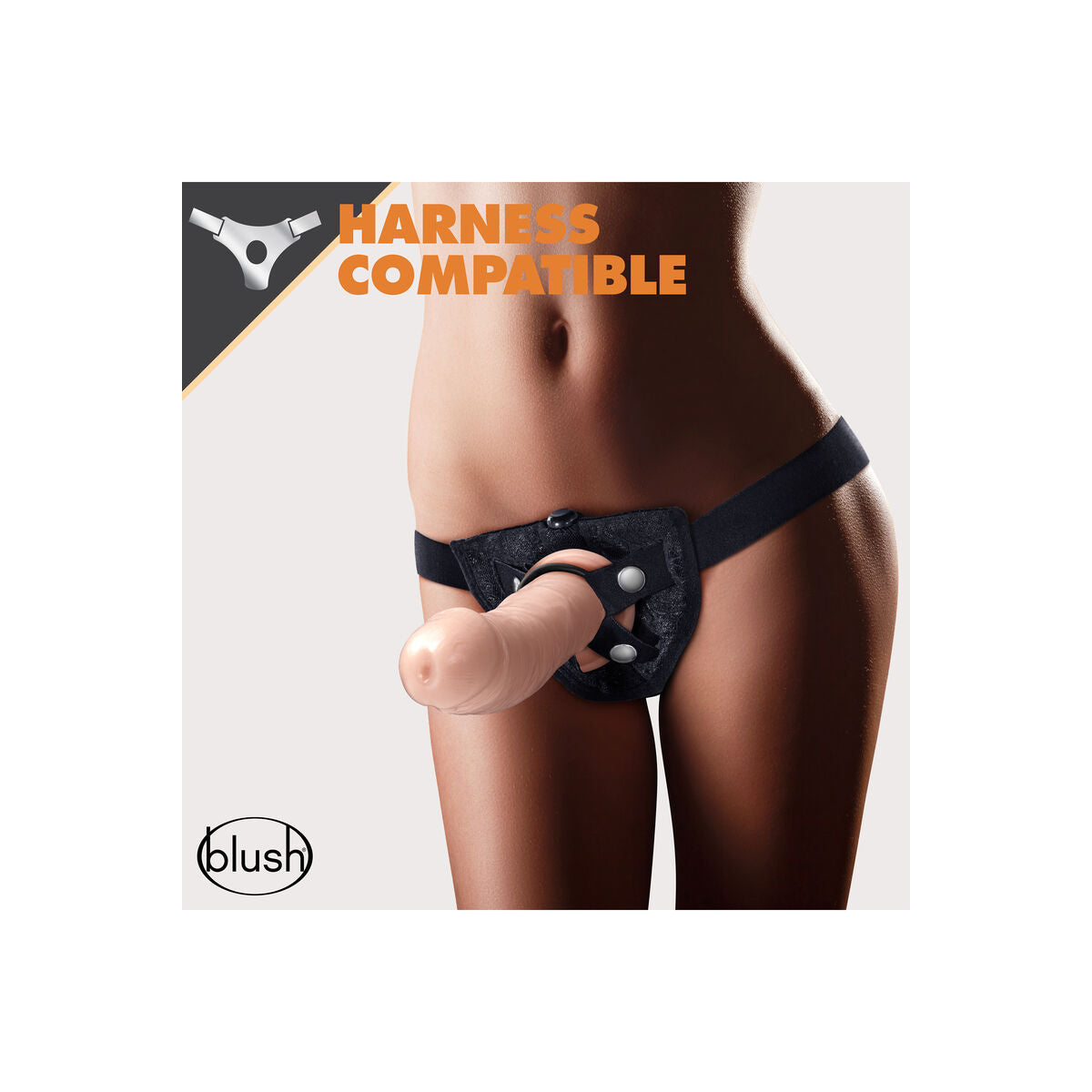 Dildo Realistico Blush Dr Skin TPE Ø 3,4 cm